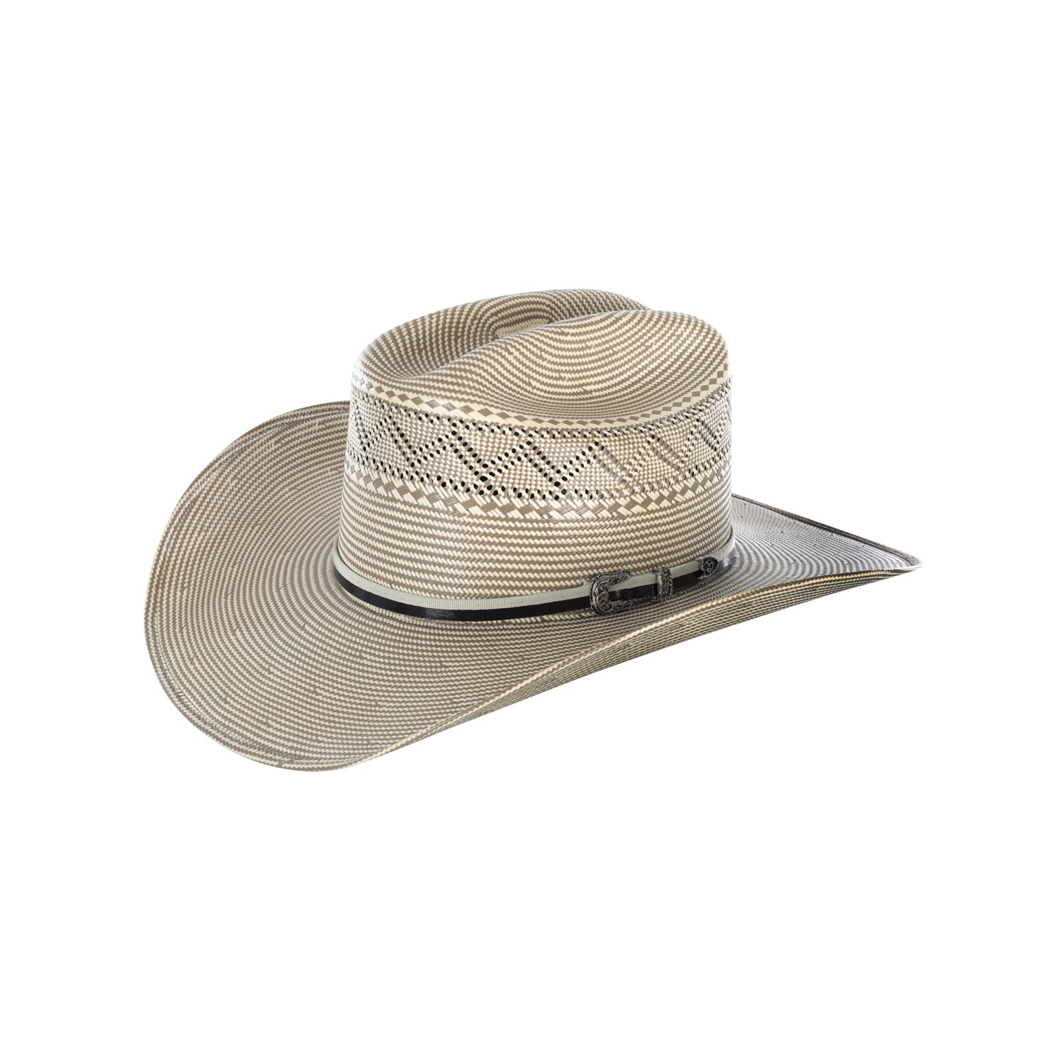 Tombstone cappello western 30x bicolor natama beige o grigio - neutra