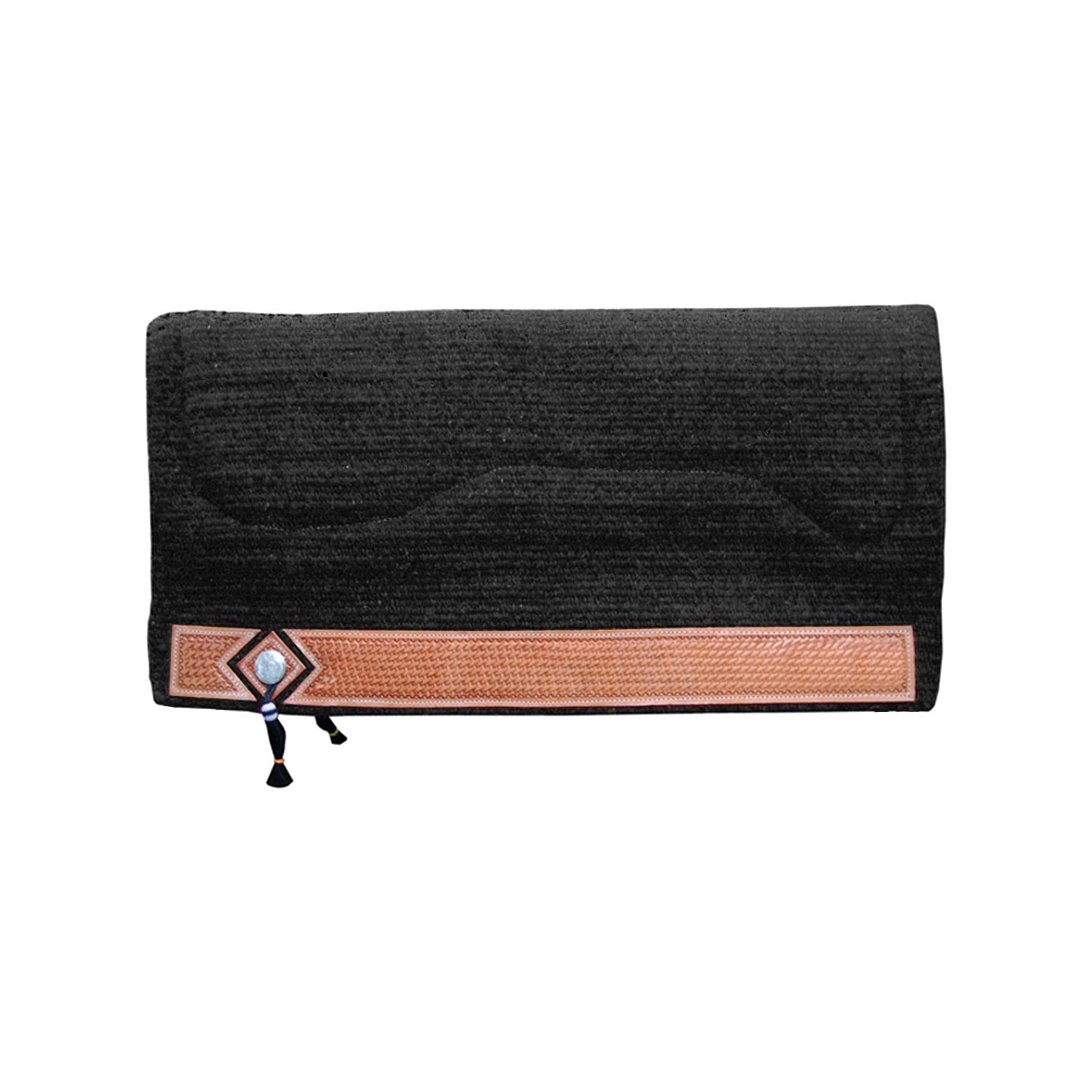 Pool's sottosella western show alpaca basket - Colore BLACK