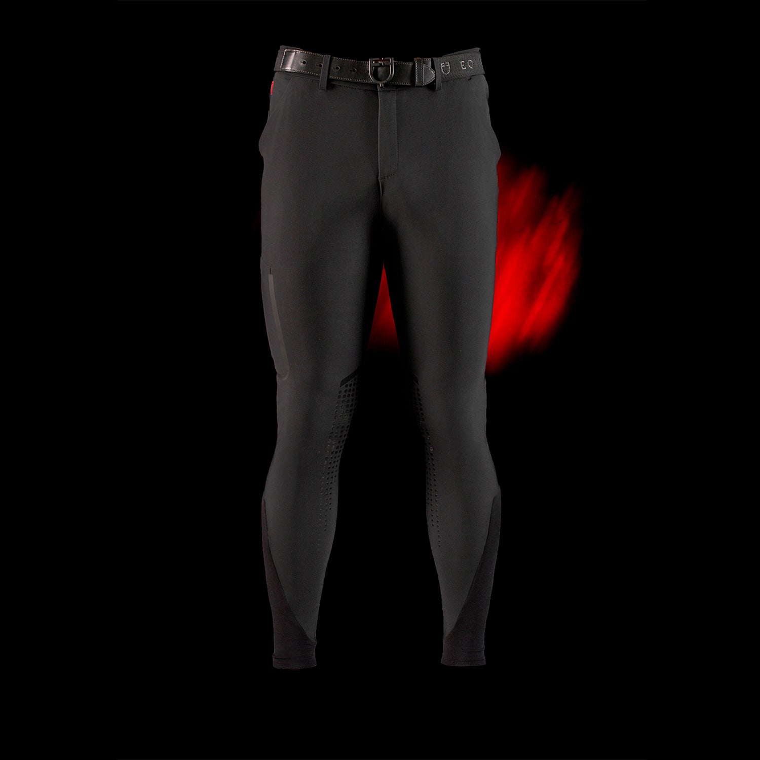 Equestro men's ridertechnology jumping breeches - neutra