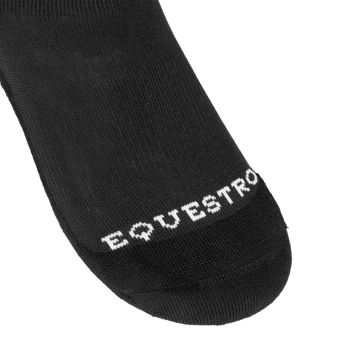 Equestro unisex basic sock - Colore BLACK/WHITE