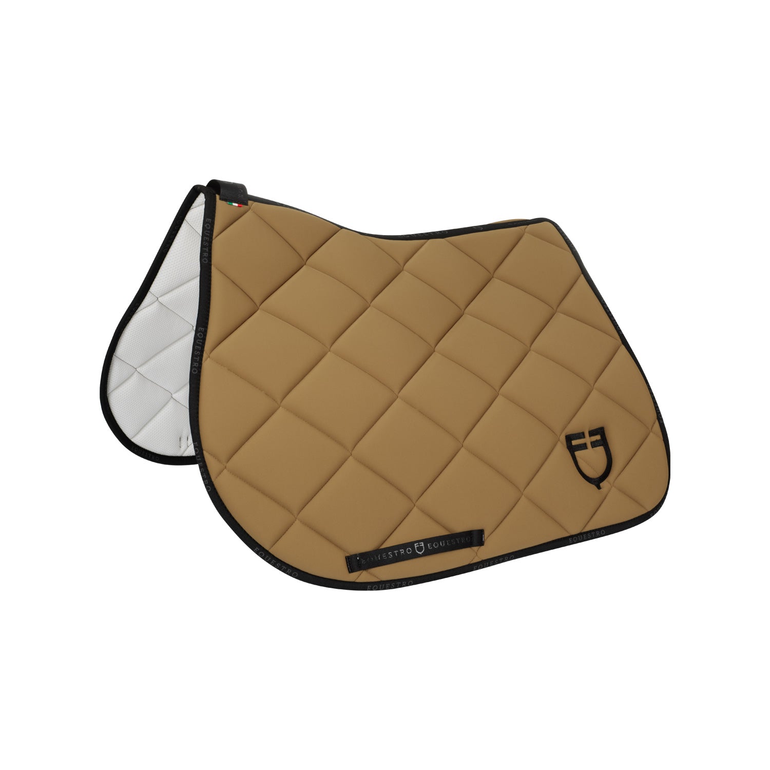 Equestro sottosella modello gp con logo - Colore CARAMEL/BLACK