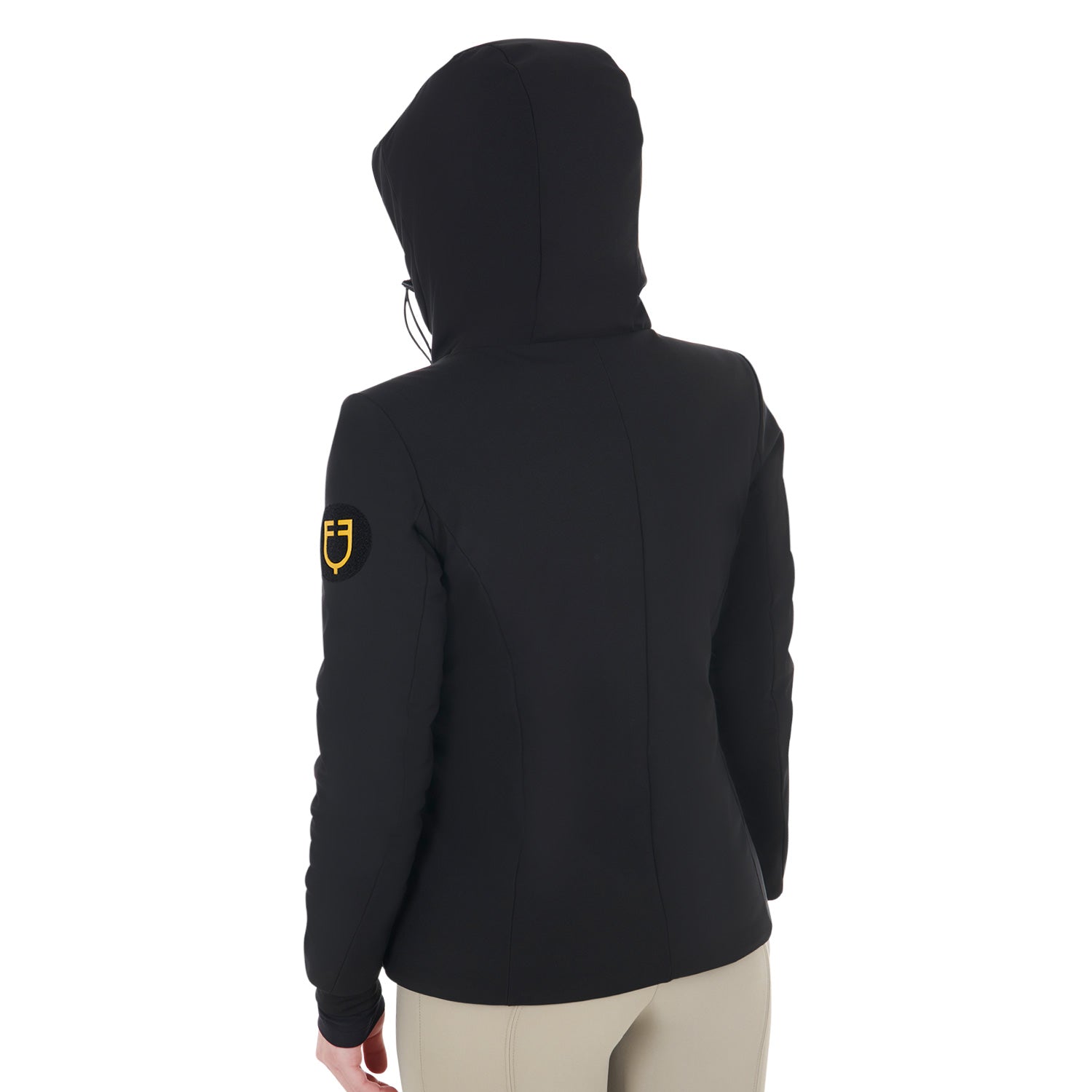 Equestro kid's basic puffer jacket - Colore BLACK