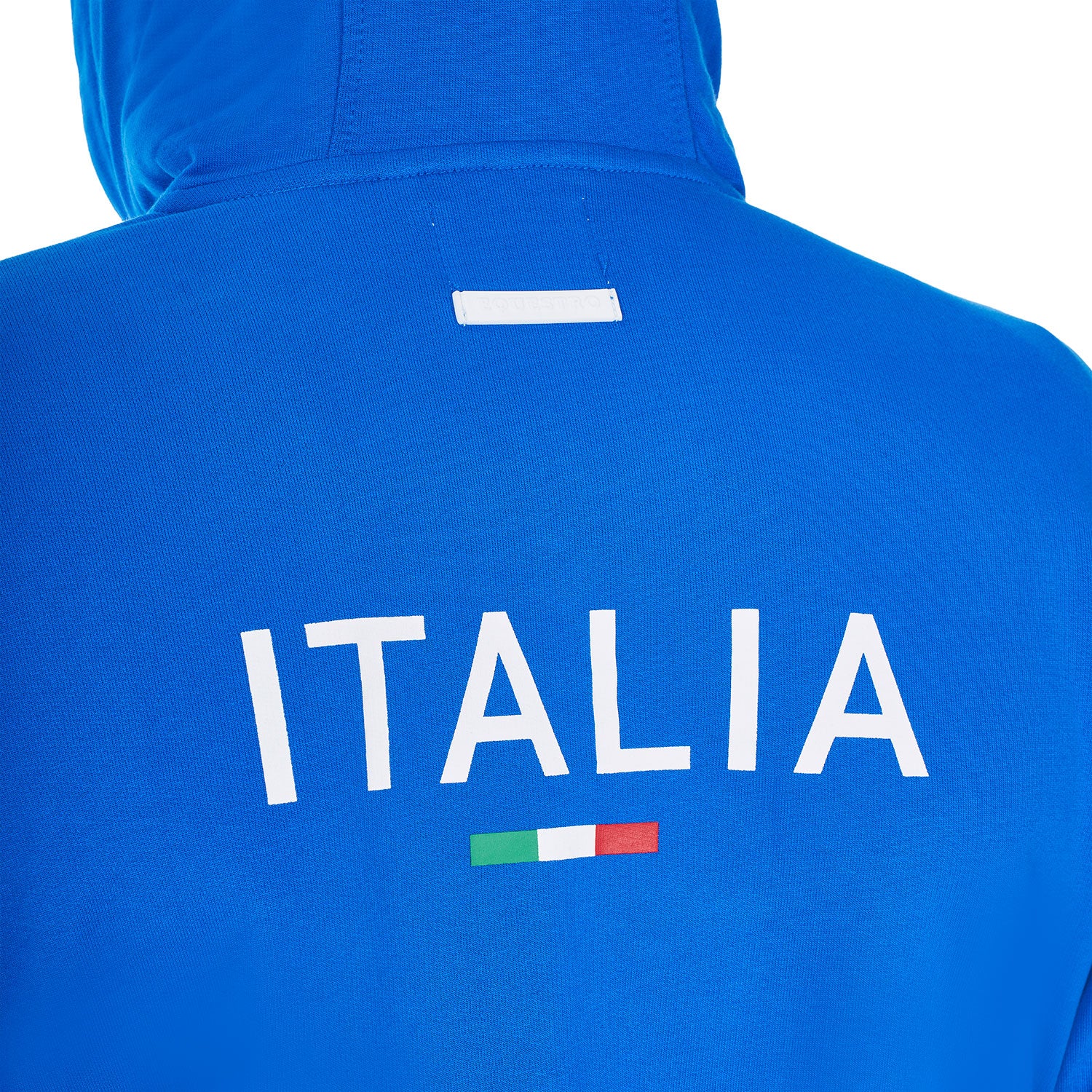 Equestro men's basic fleece hoodie equestroxfise - Colore AZZURRO SAVOIA (19-4150)