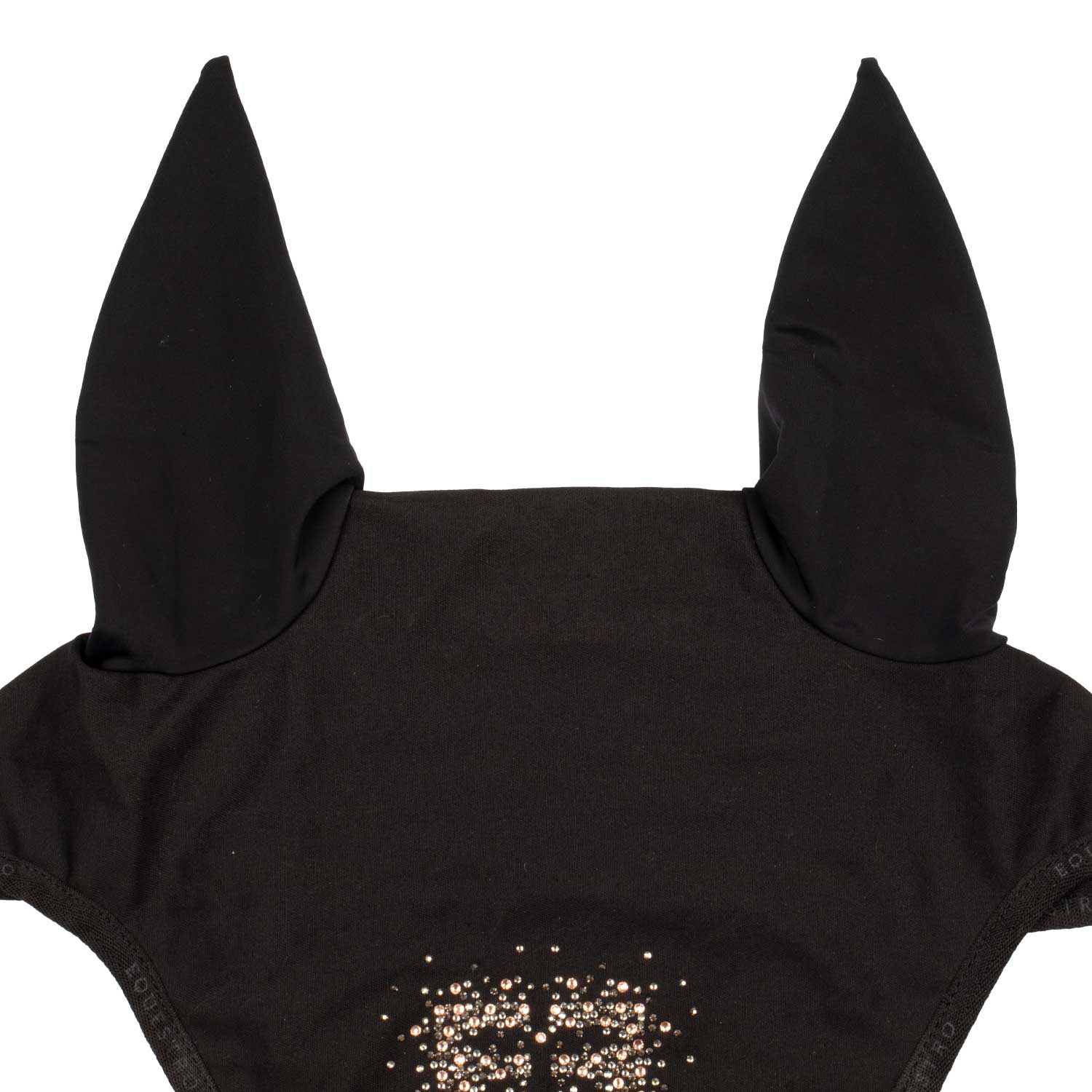 Equestro diamond logo fly veil - Colore BLACK