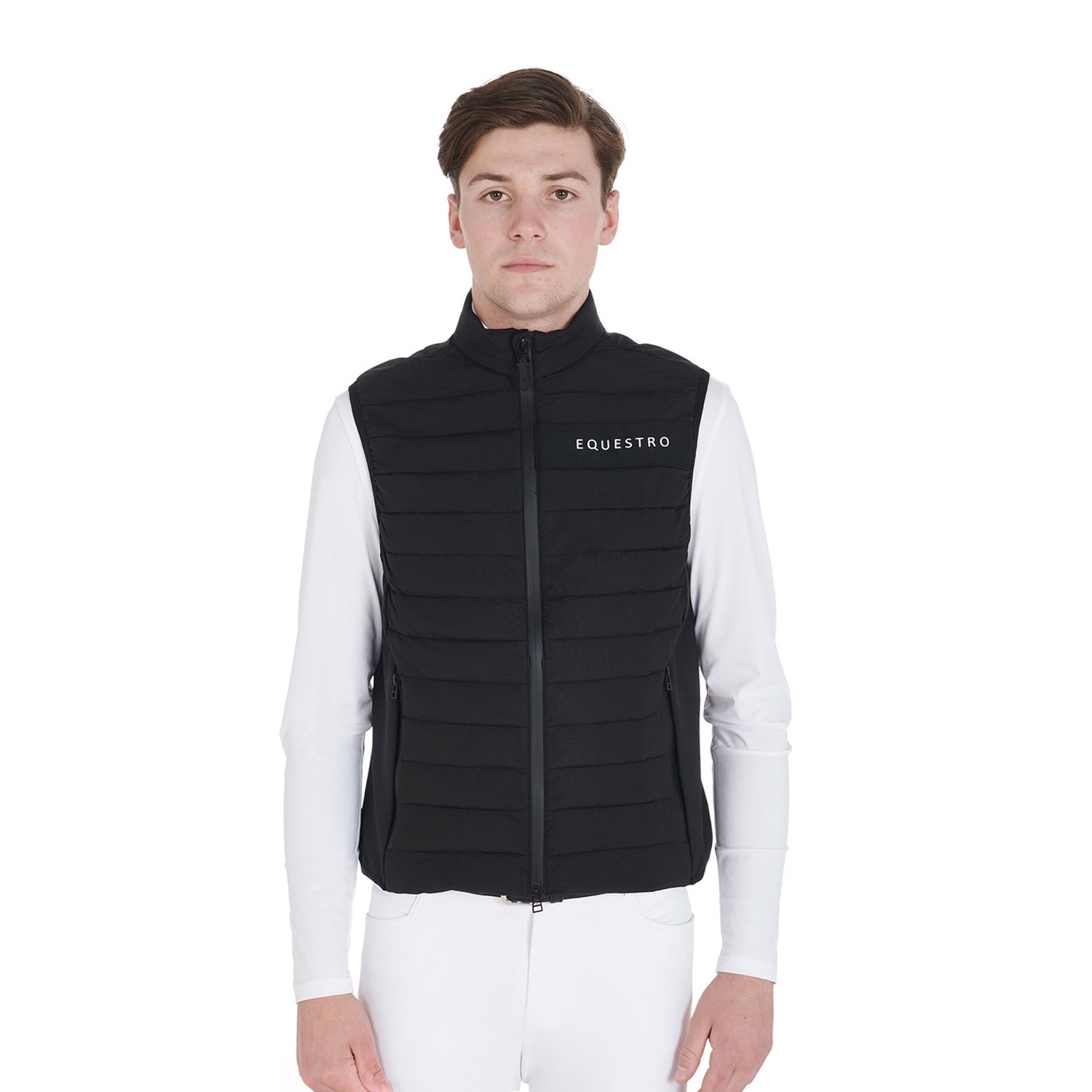 Equestro technical man vest - neutra