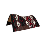 Pool's sottosella pool's new zealand wool felt padding 34x36 - Colore BLACK/GREY/RED