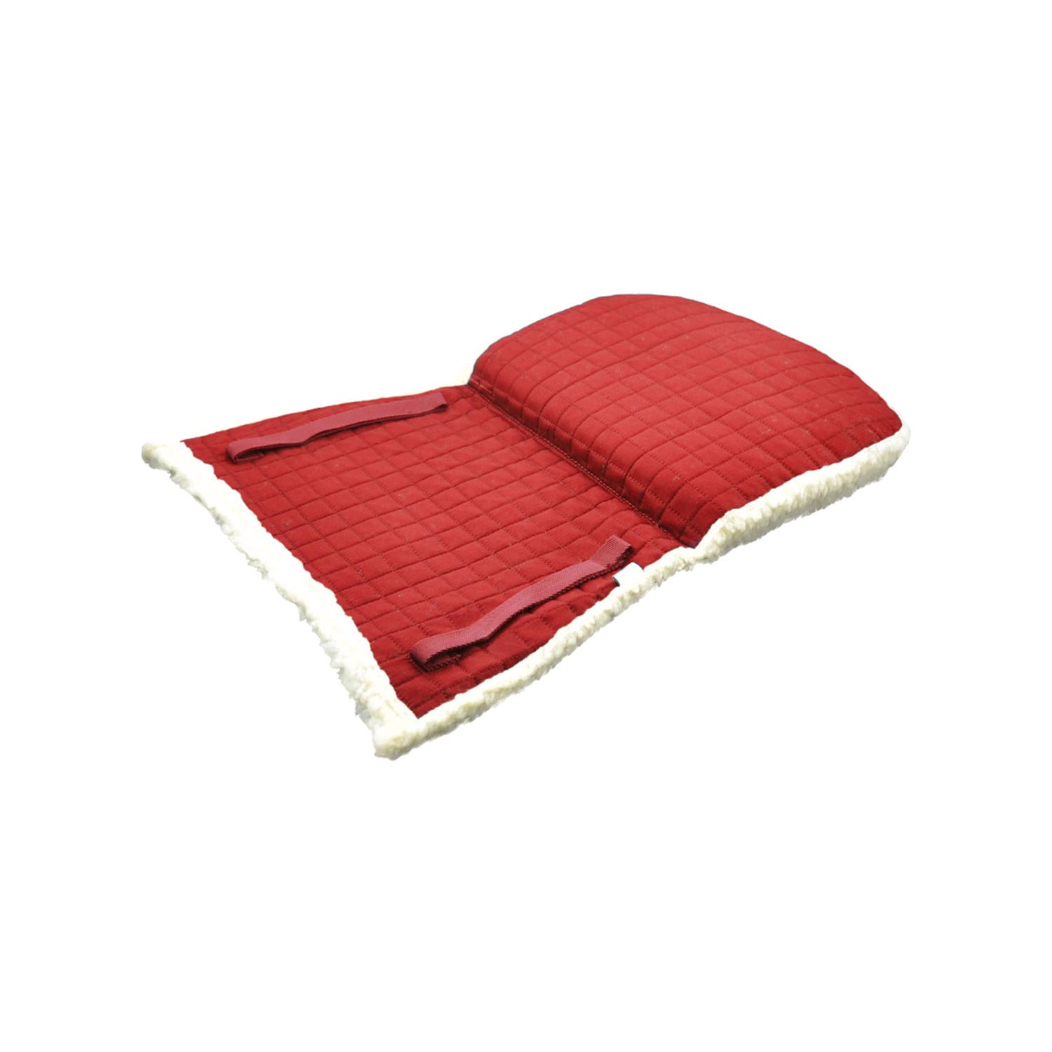 Burioni alzapaletta quadrato sintetico/cotone - Colore RED