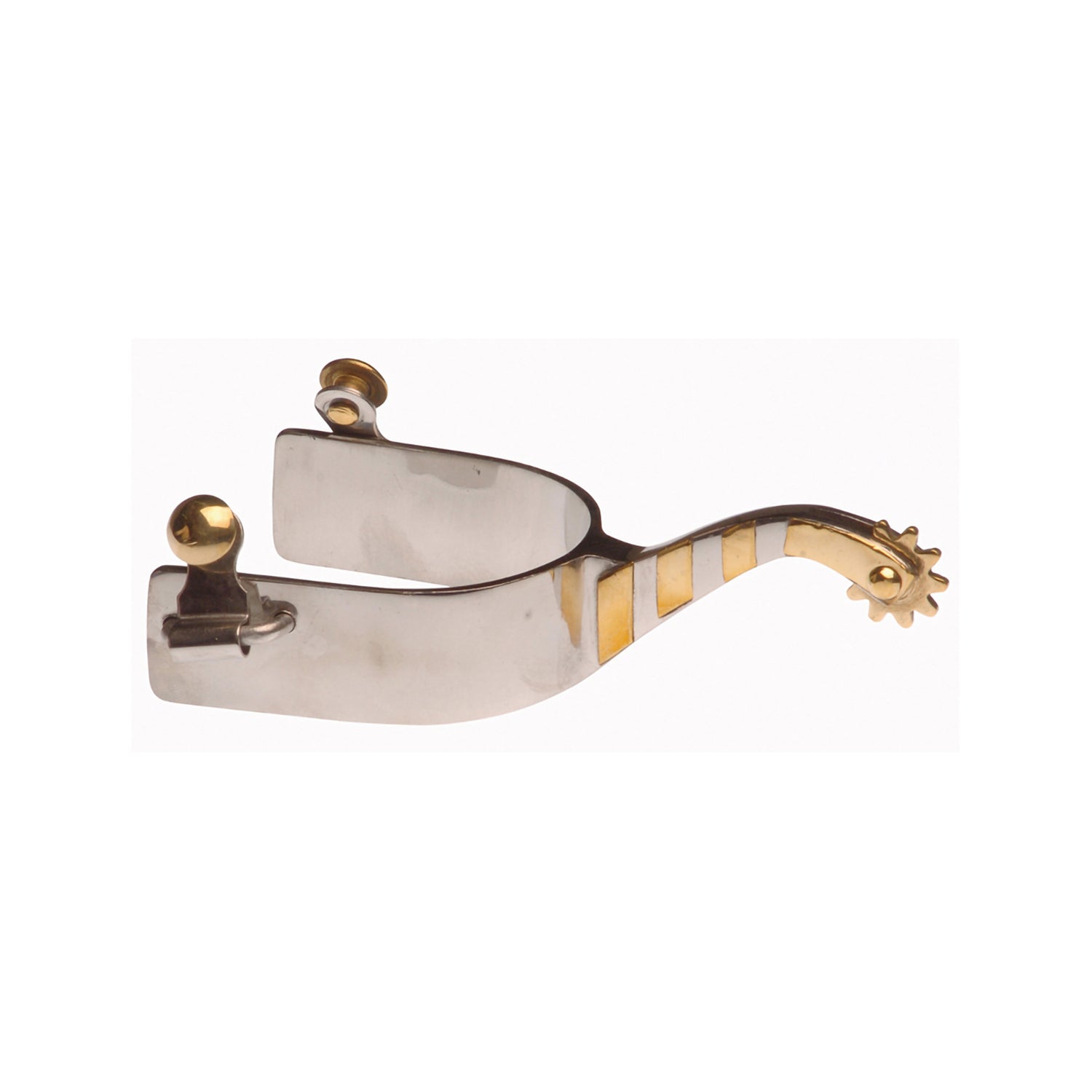 Lakota speroni western inox larghi ottone - neutra
