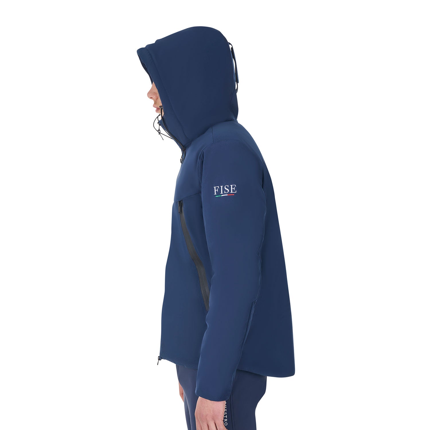 Equestro men's basic puffer jacket equestroxfise - Colore NAVY BLAZER (19-3923)