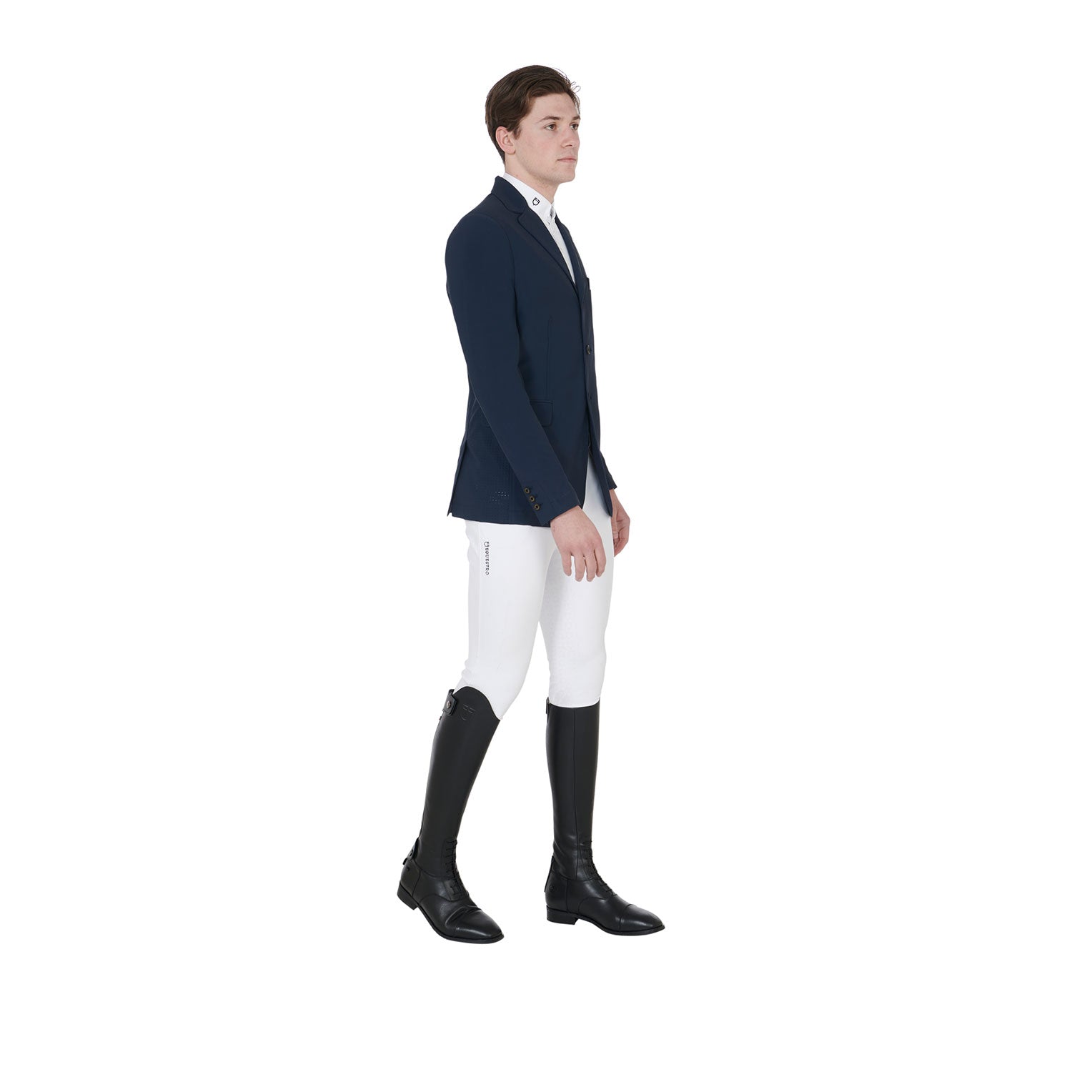 Equestro technical man riding jacket 1/2 mesh - Colore NAVY BLAZER (19-3923)