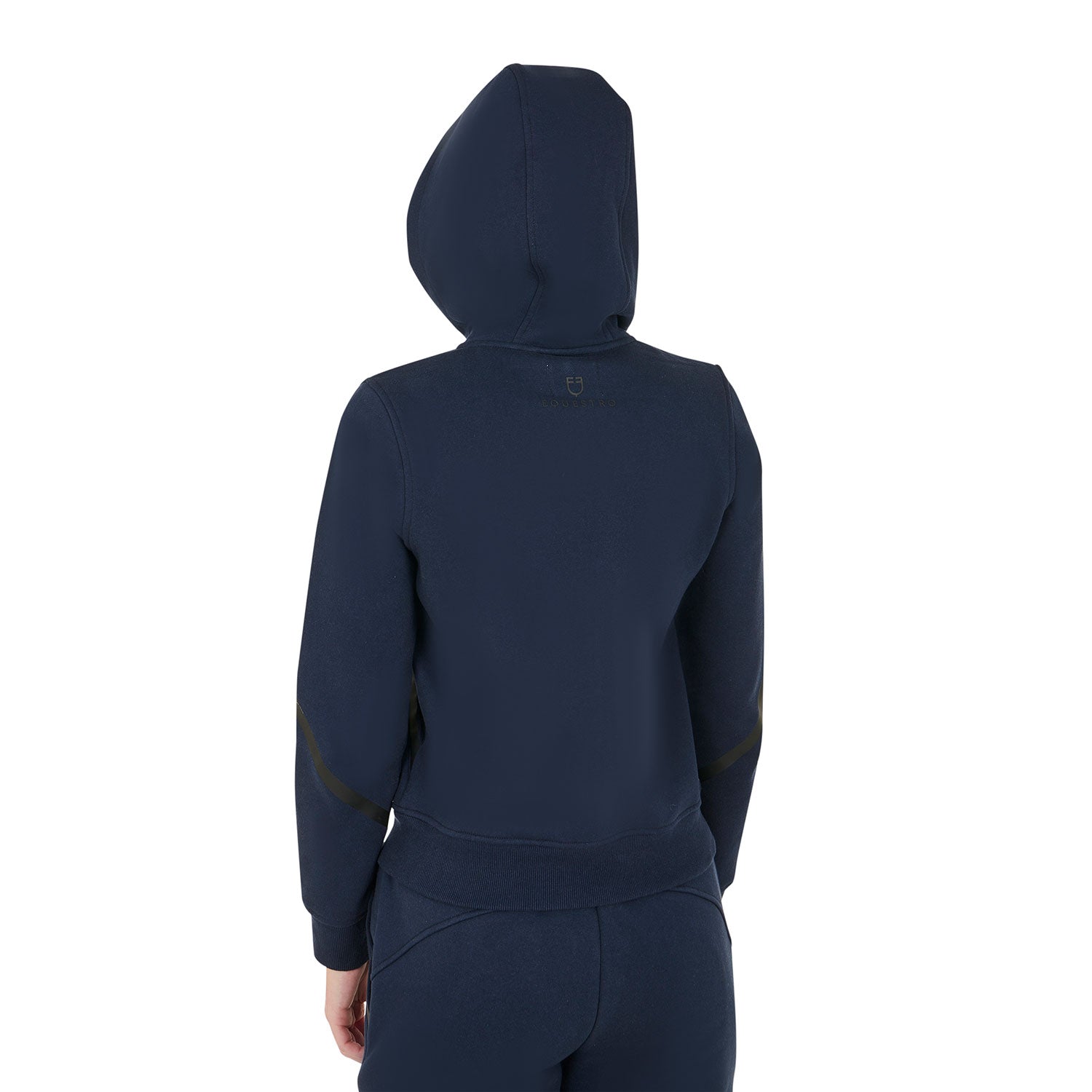 Equestro women's winter zip hoodie - Colore NAVY BLAZER (19-3923)
