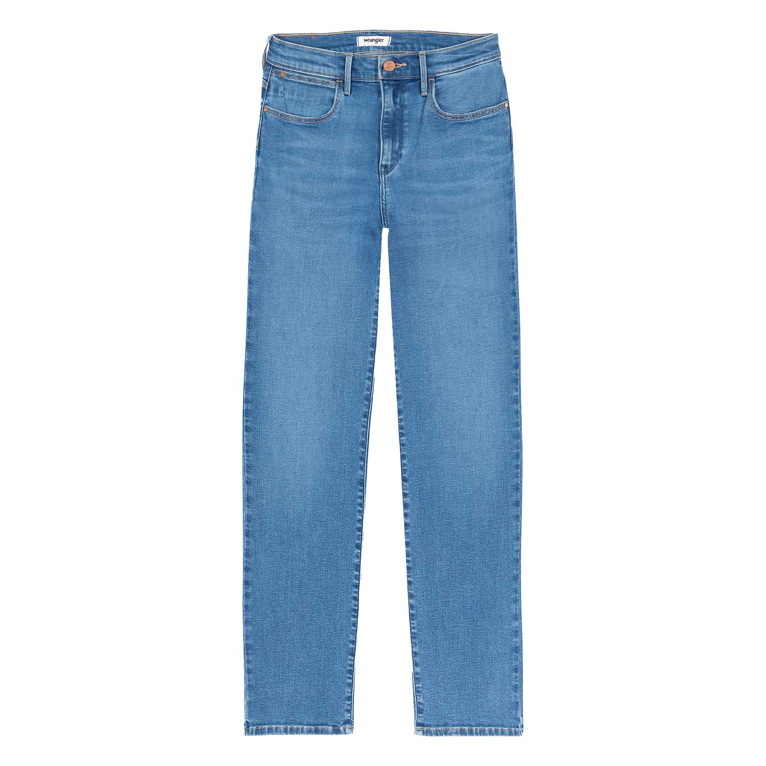 Wrangler jeans wrangler modello ""straight ""  w10tm614v - neutra