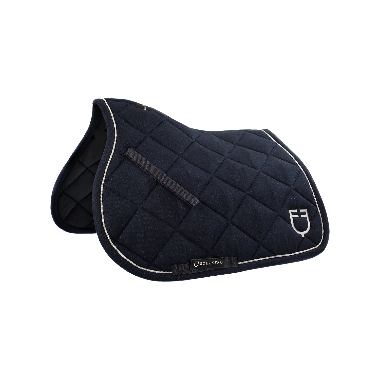 Equestro sottosella salto diamond con logo - Colore NAVY