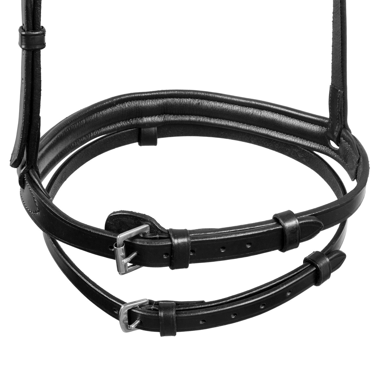 Equestro capezzina con chiudibocca - Colore BLACK