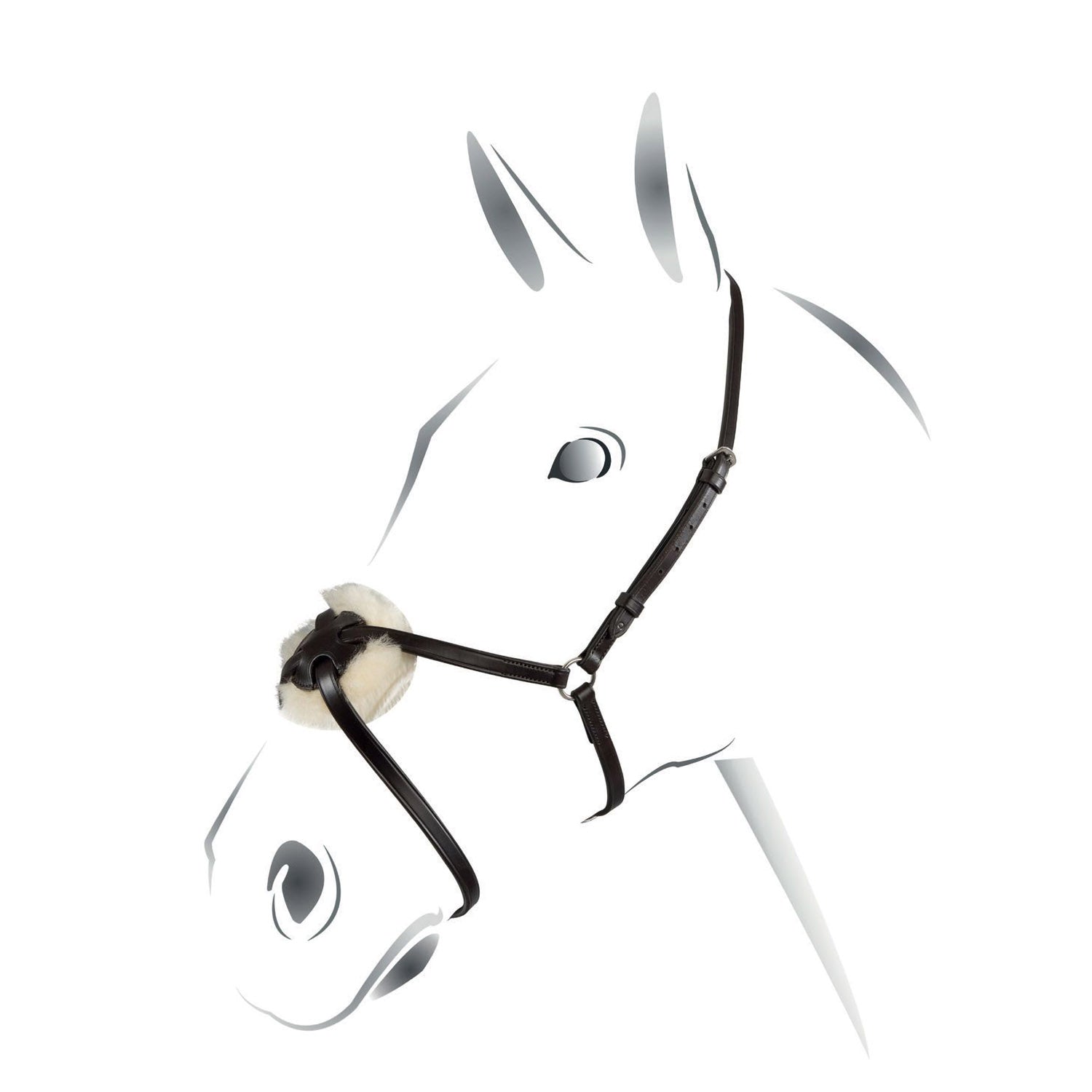 Equestro capezzina messicana - neutra