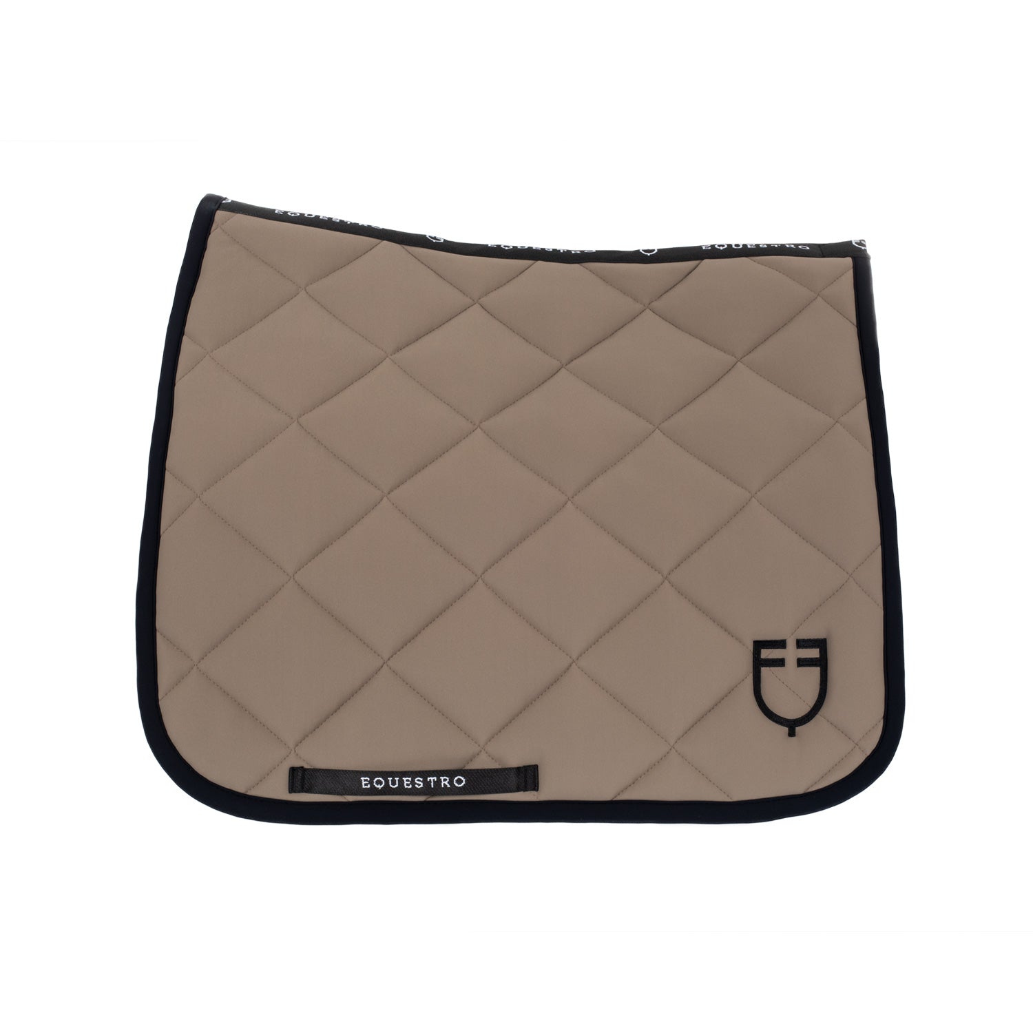 Equestro sottosella dressage equestro in tessuto tecnico black line edition - Colore WALNUT (18-1112)
