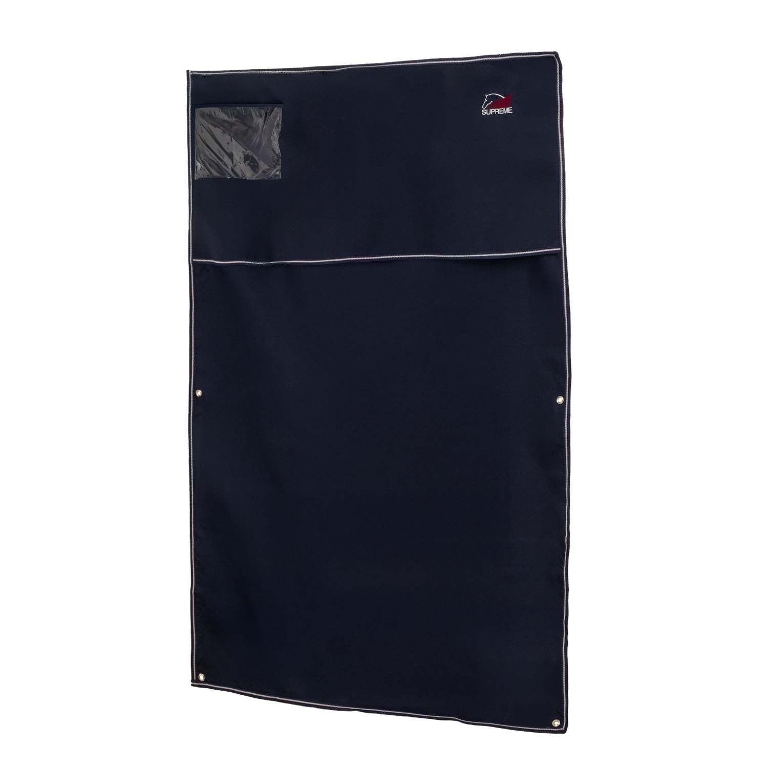 Supreme stable drape with logo 130x200 - Colore NAVY