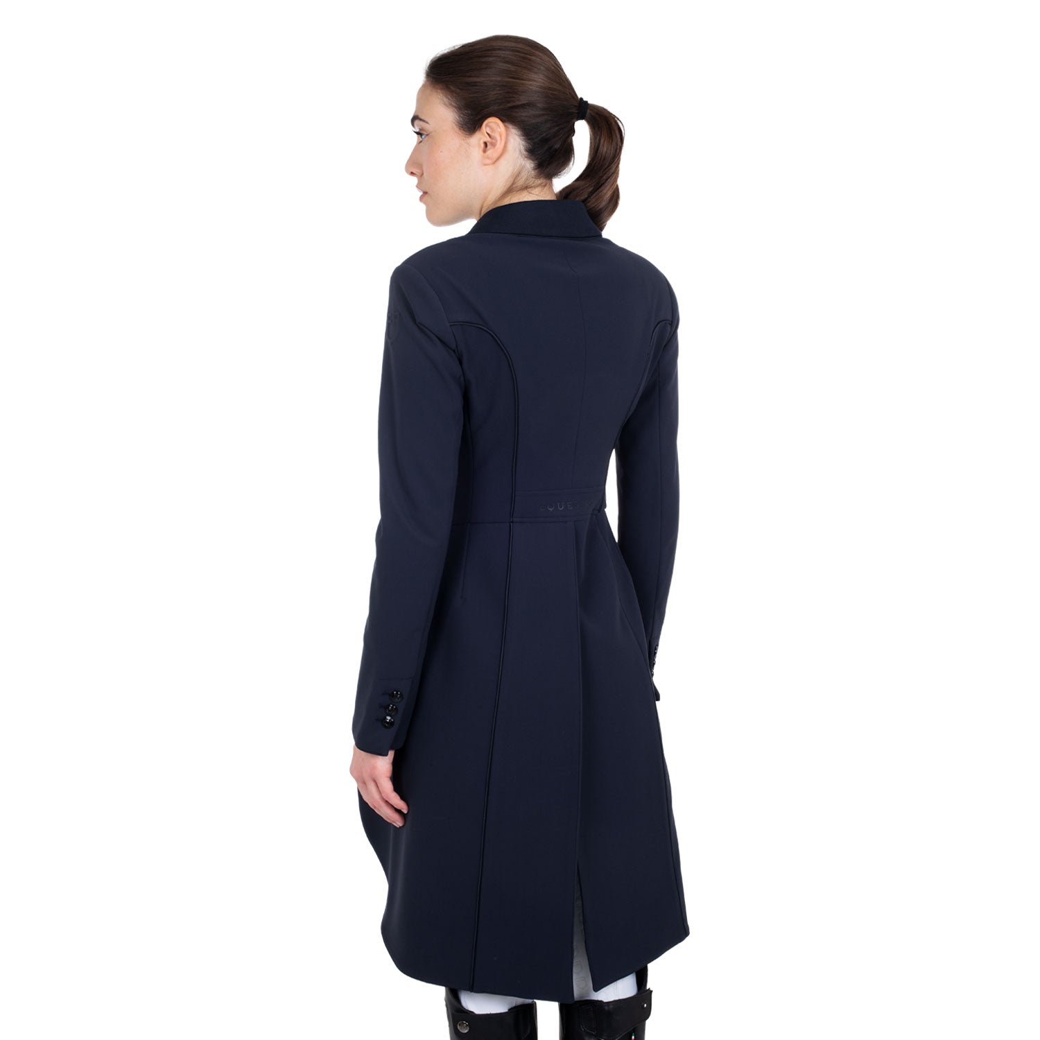Equestro women's competition dressage tailcoat - Colore NAVY