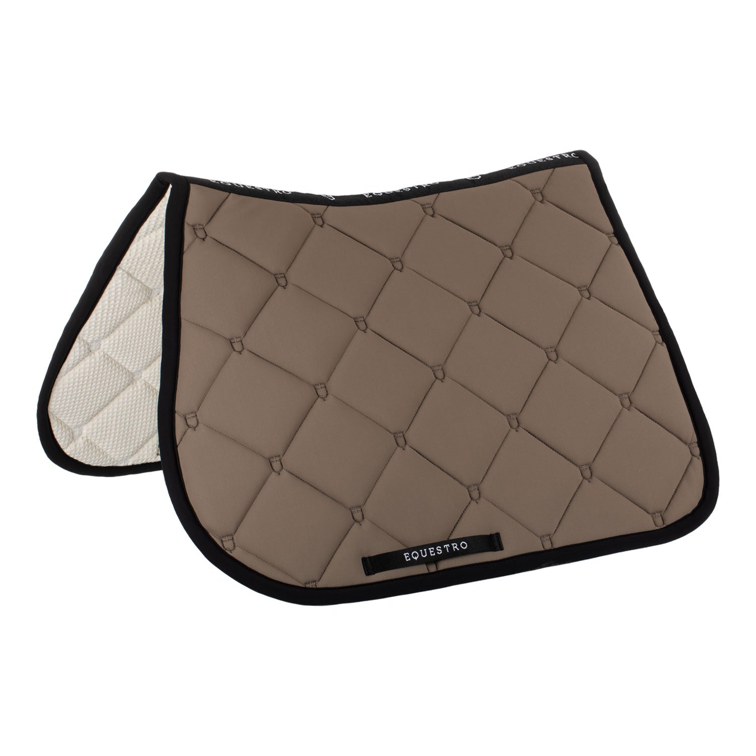 Equestro sottosella jumping equestro multilogo in tessuto tecnico black line edit - Colore WALNUT (18-1112)