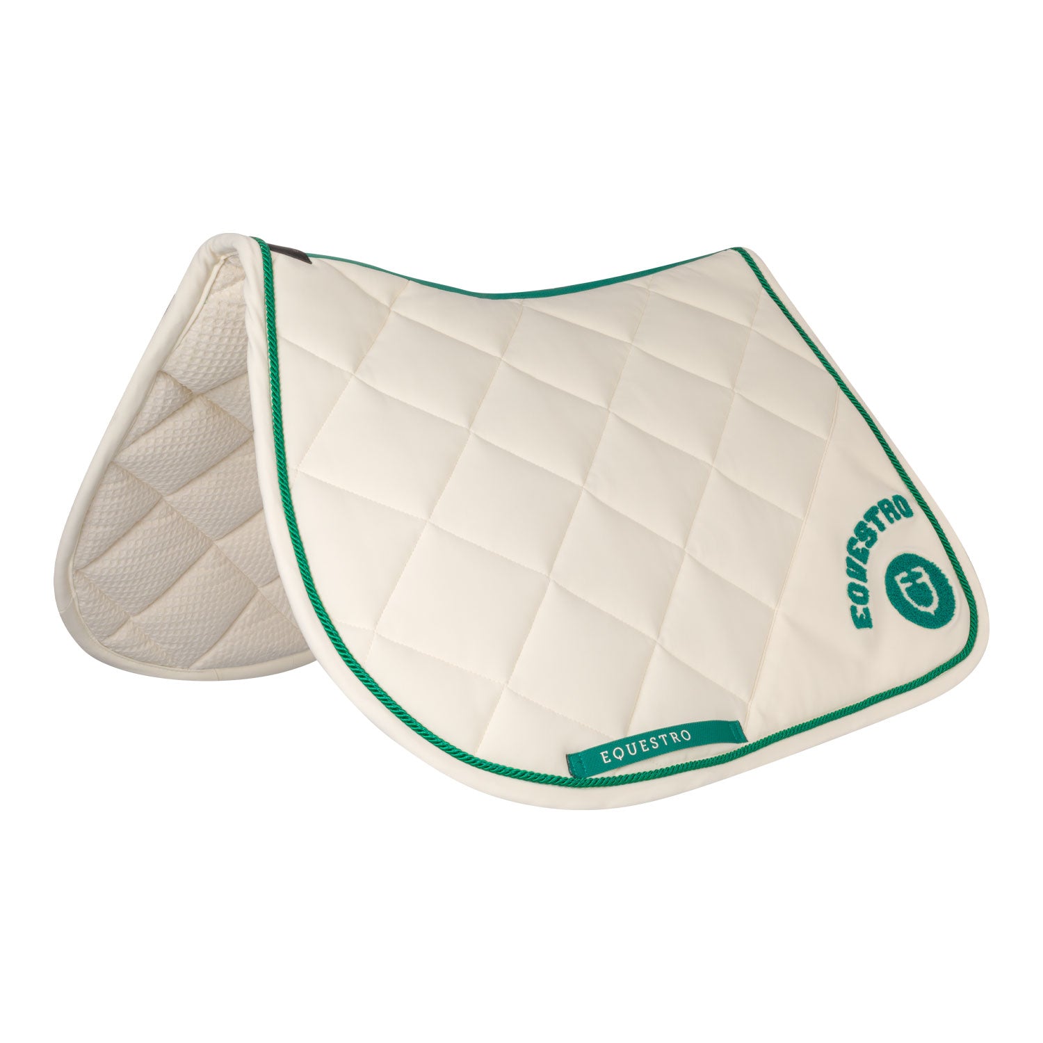 Equestro equestro college jumping saddle pad - neutra