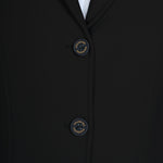 Equestro women's girasol competition riding jacket - Colore BLACK