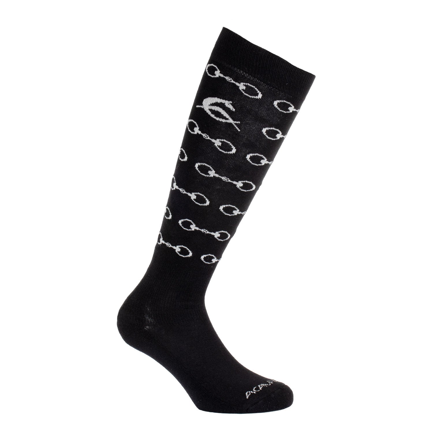 Acavallo acavallo cotton snaffle knee socks - neutra