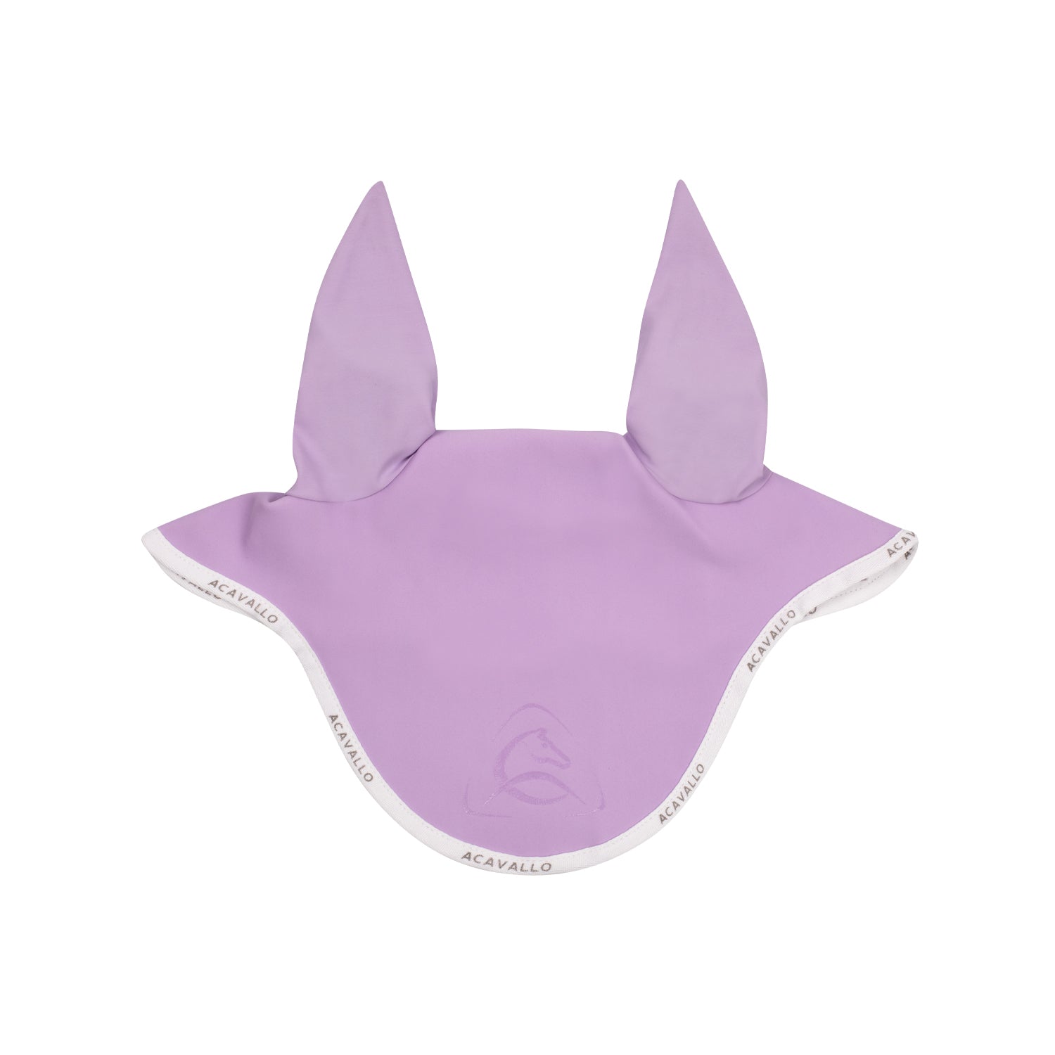 Acavallo fly veil with silicon logo - Colore LILLA/WHITE