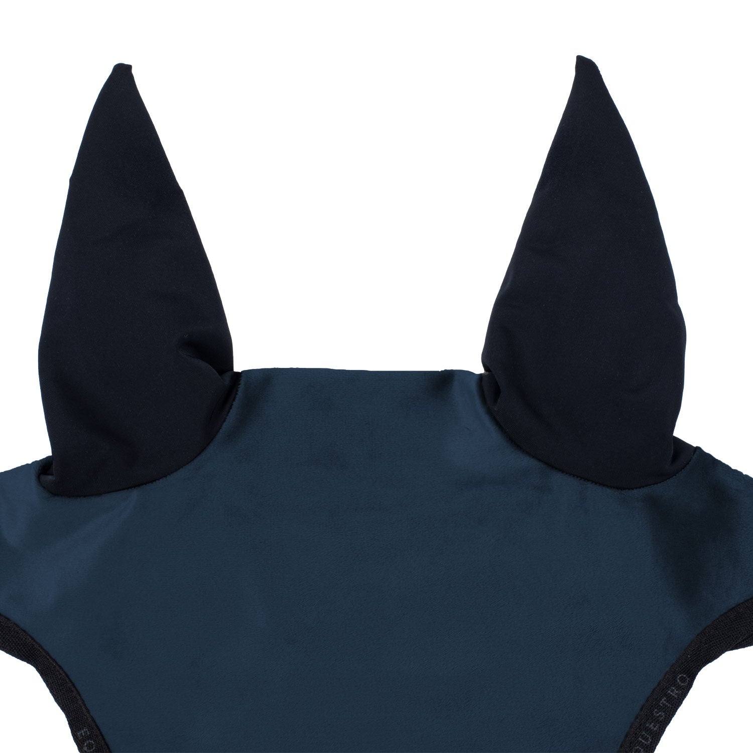 Equestro velvet fly veil - Colore NAVY/BLACK