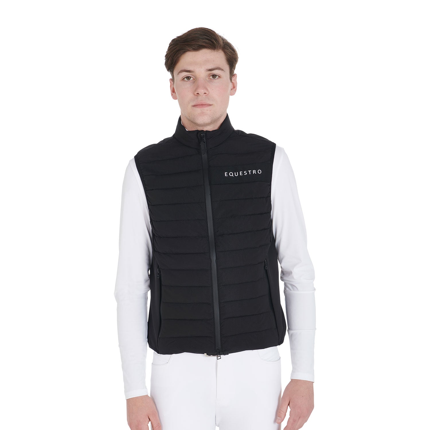 Equestro technical man vest - Colore BLACK