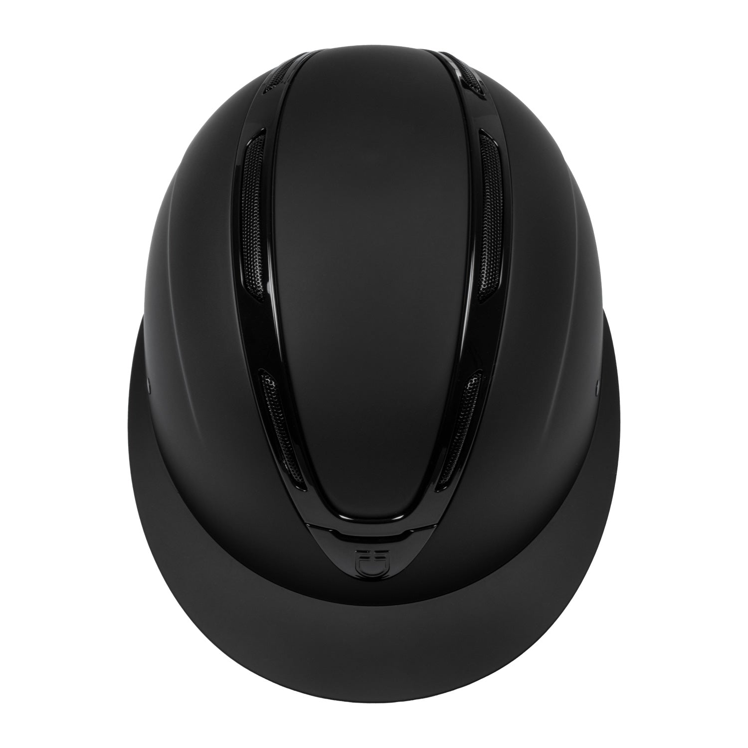 Equestro women apocalipse helmet - Colore BLACK/BLACK SHINY