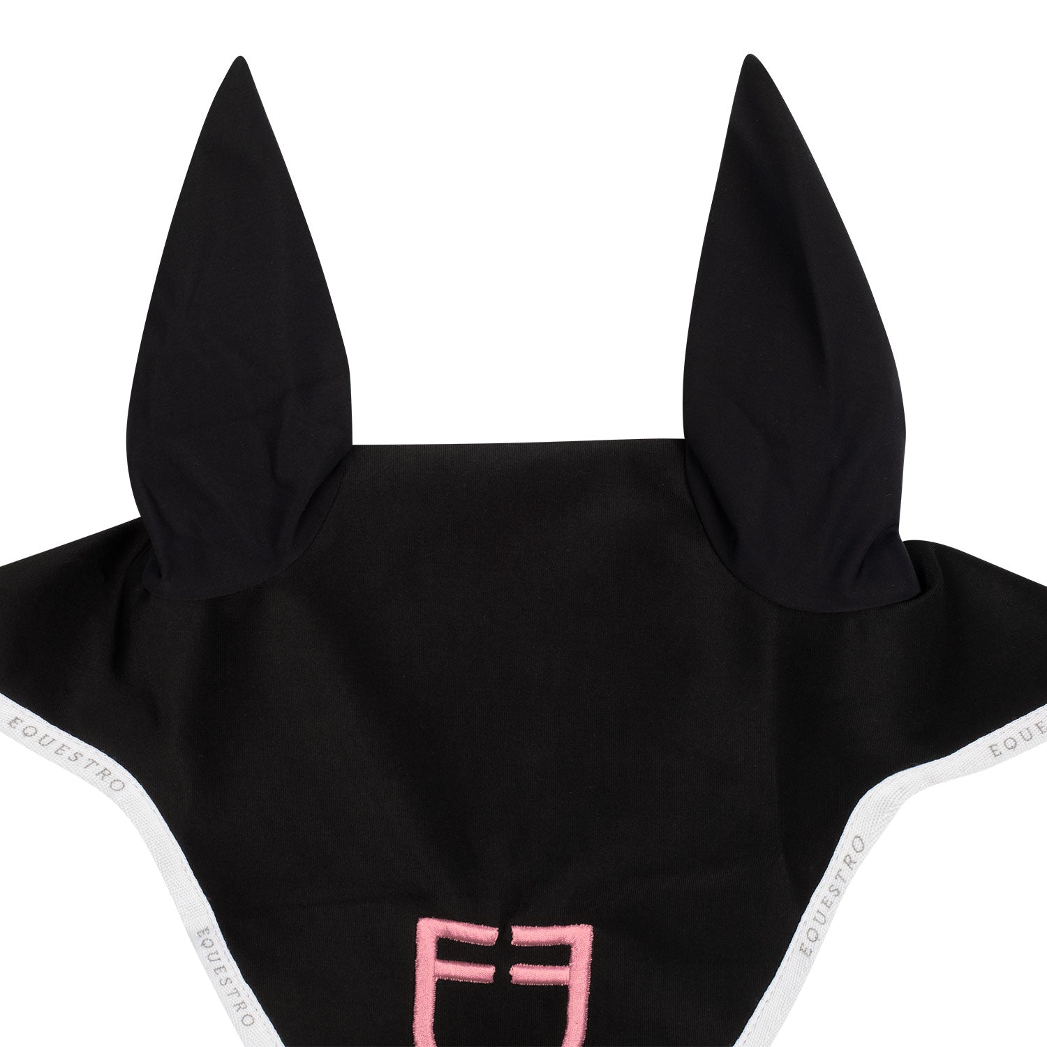 Equestro gp multicolor logo fly veil - Colore BLACK/WHITE/BALLERINA (13-2807)