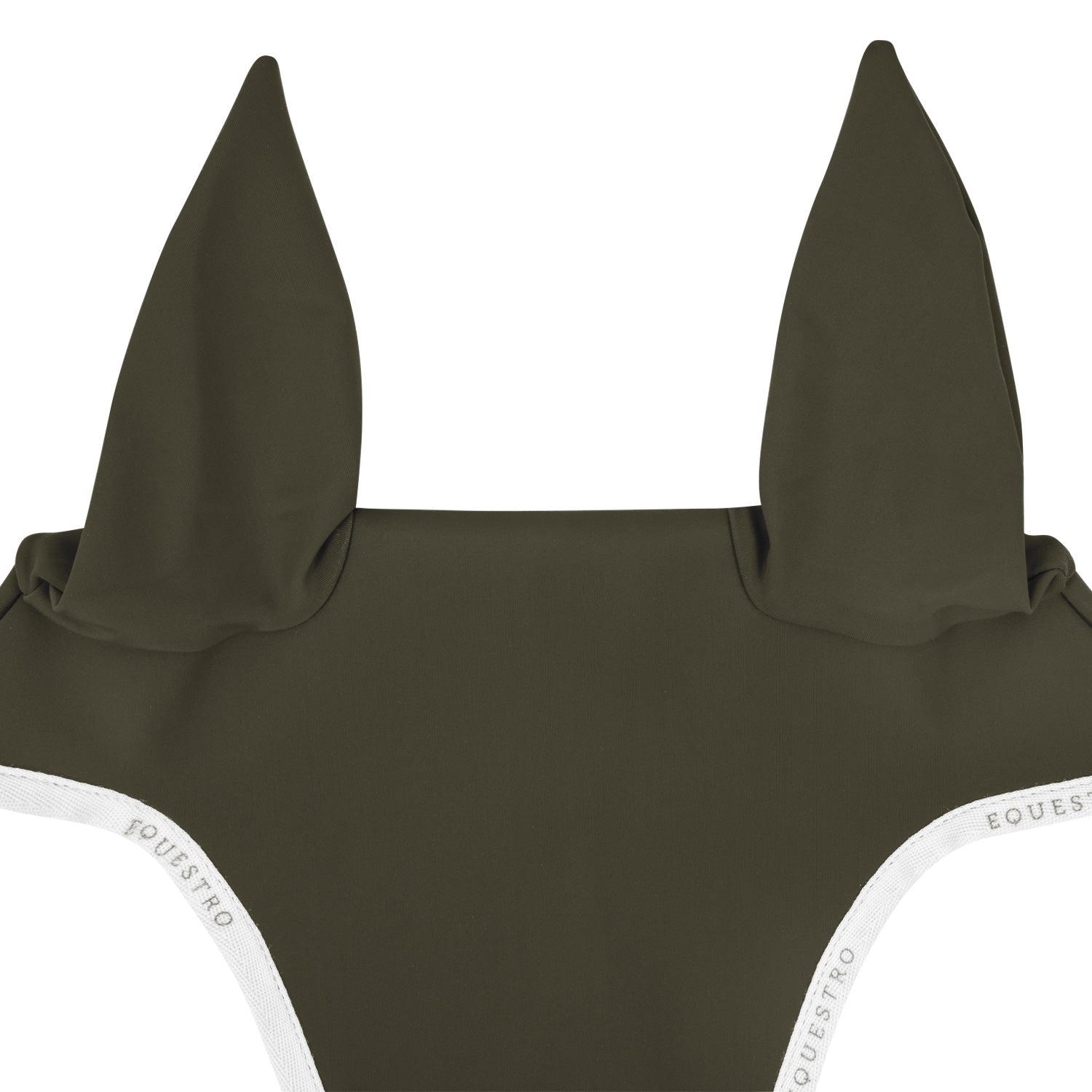 Equestro cuffietta modello gp con attacco al chiudibocca - Colore MILITARY GREEN/WHITE