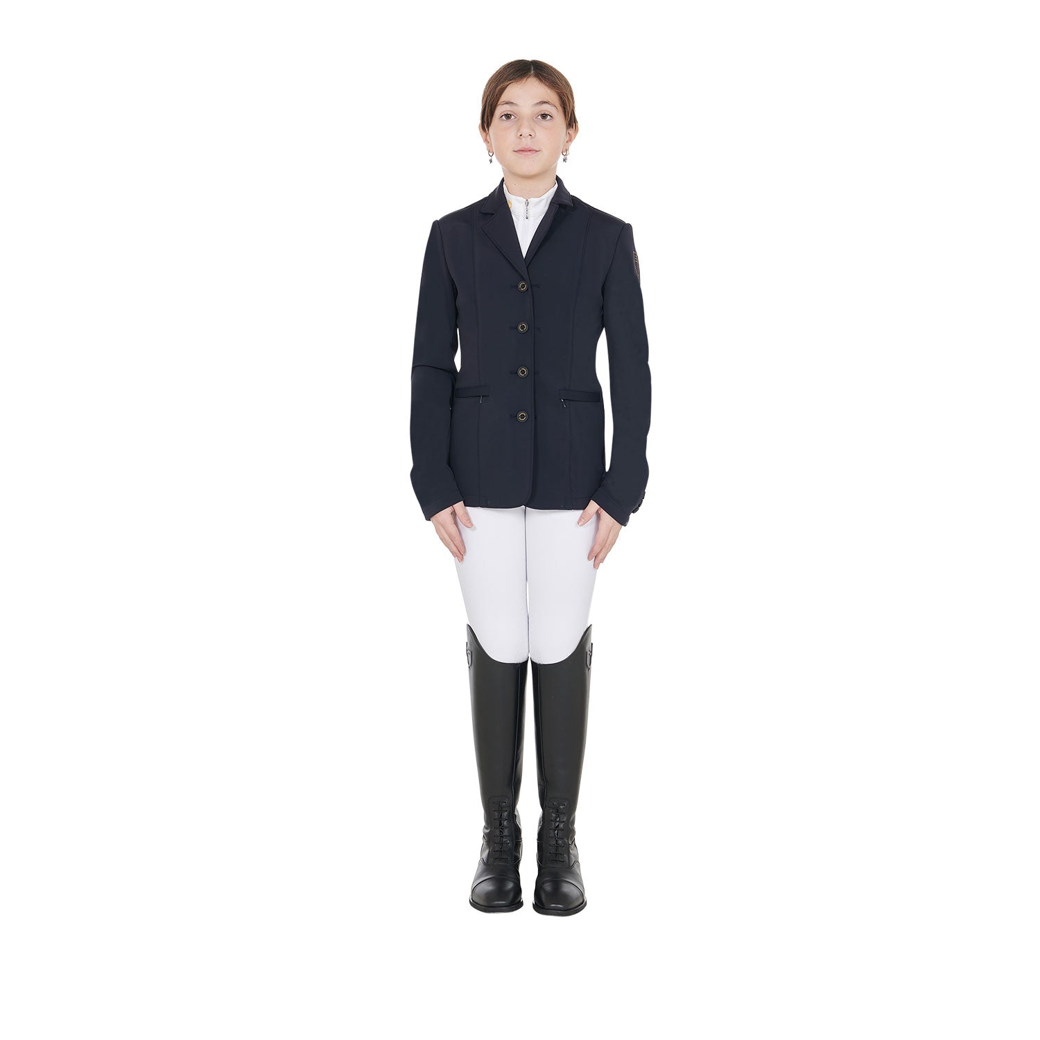 Equestro giacca concorso junior modello exclusive - Colore NAVY BLAZER (19-3923)