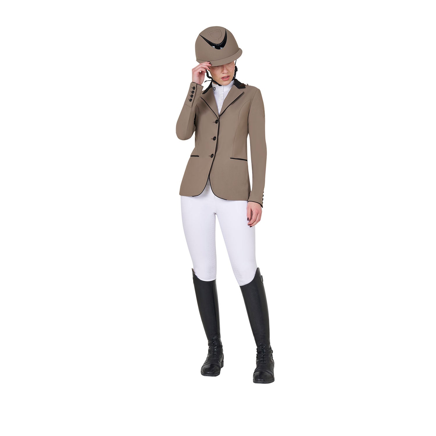 Equestro giacca concorso donna modello elegance - Colore WALNUT (18-1112)