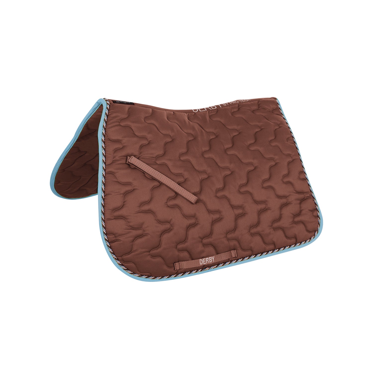 Derby sottosella c/cordone derby - Colore BROWN/MULTICOLOR/BABY BLUE
