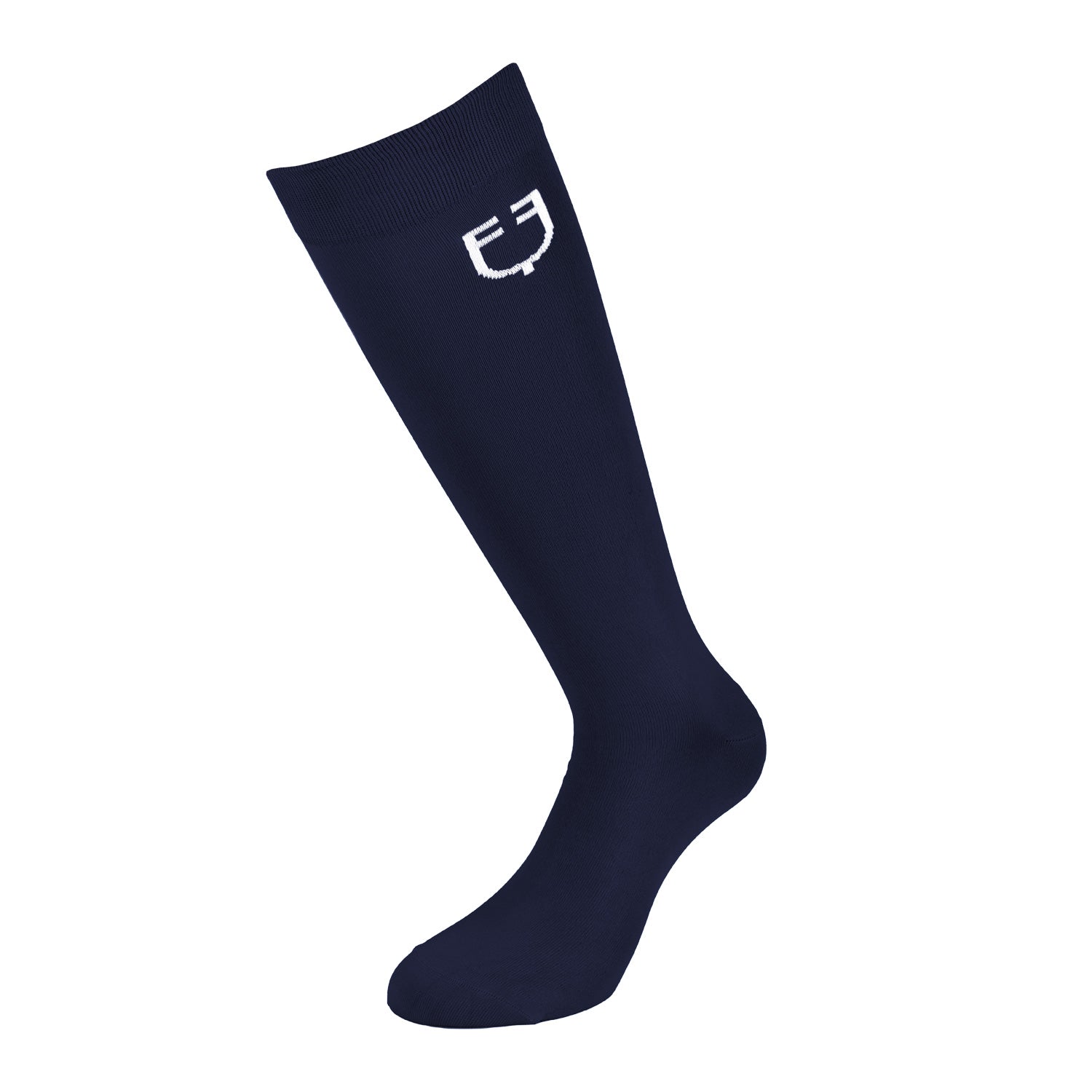 Equestro unisex light basic sock - Colore NAVY BLAZER (19-3923)/WHITE