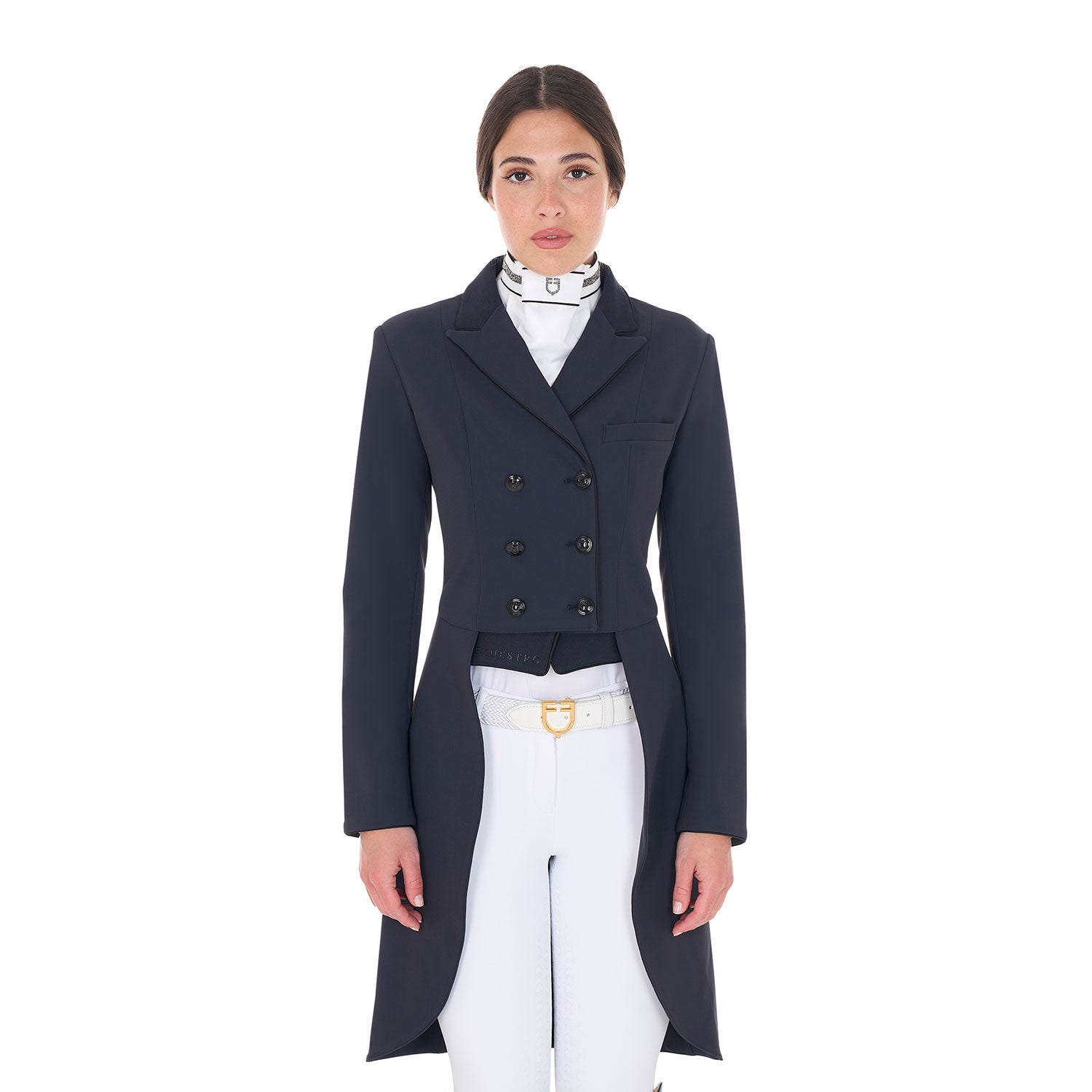 Equestro women's competition dressage tailcoat - neutra