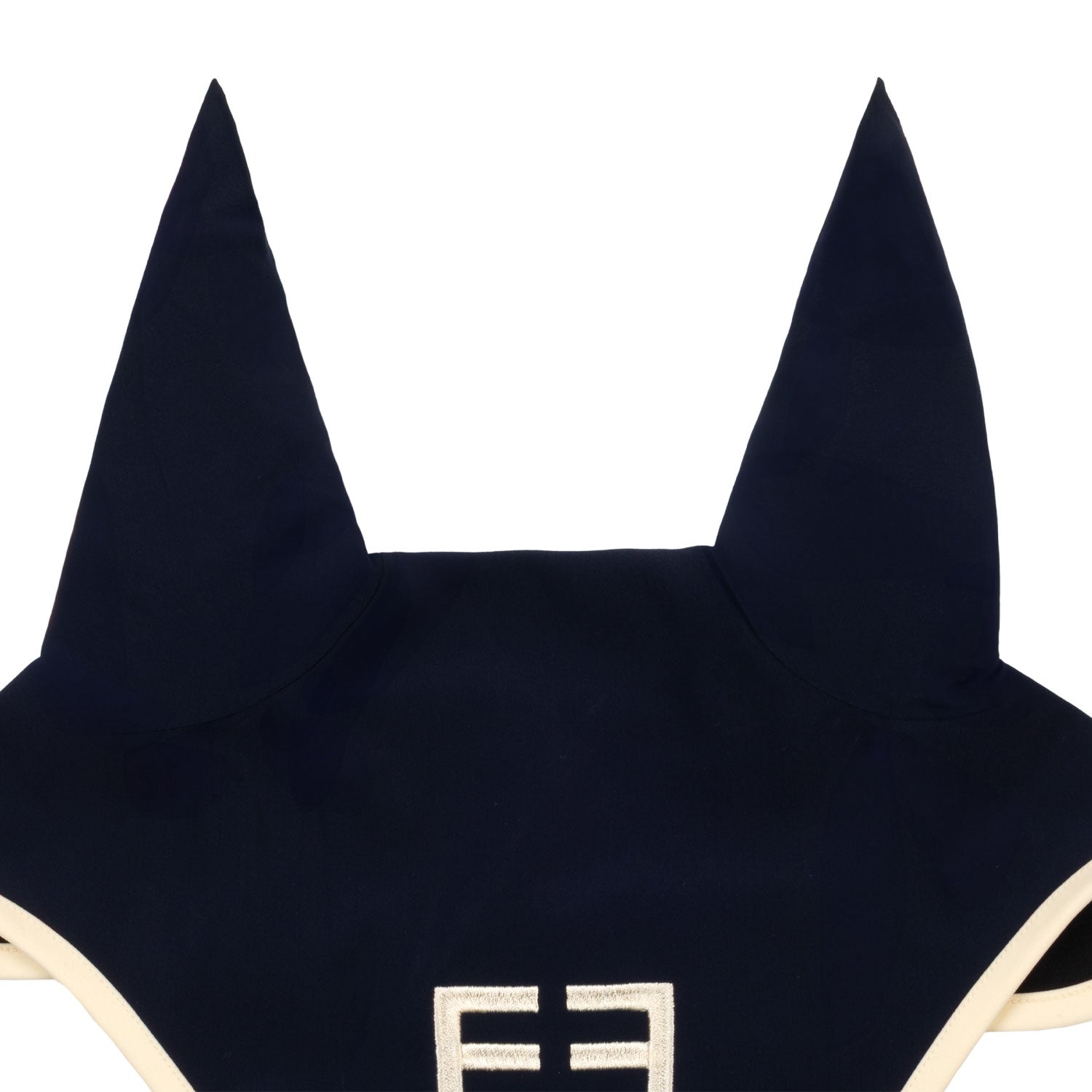 Equestro wave quilting fly veil - Colore NAVY BLAZER (18-3923)/ANTIQUE WHITE (11-0105)