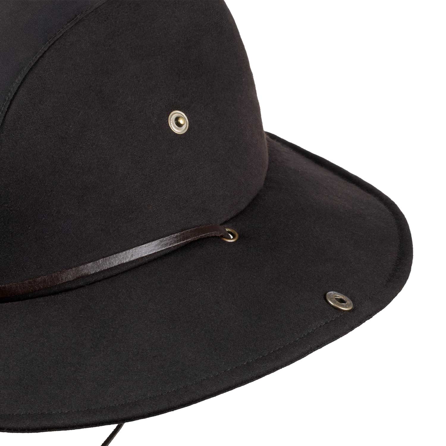 Umbria equitazione cappello in tessuto cerato