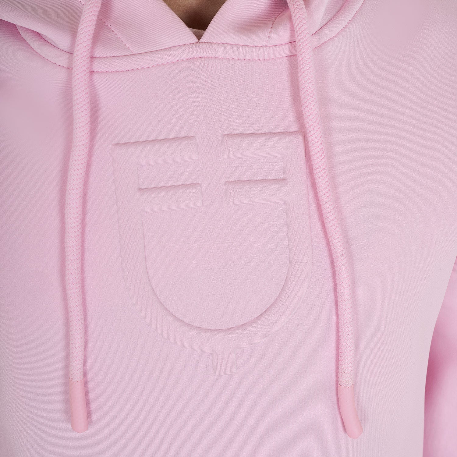 Equestro girl's cut out hoodie - Colore BALLERINA (13-2807)