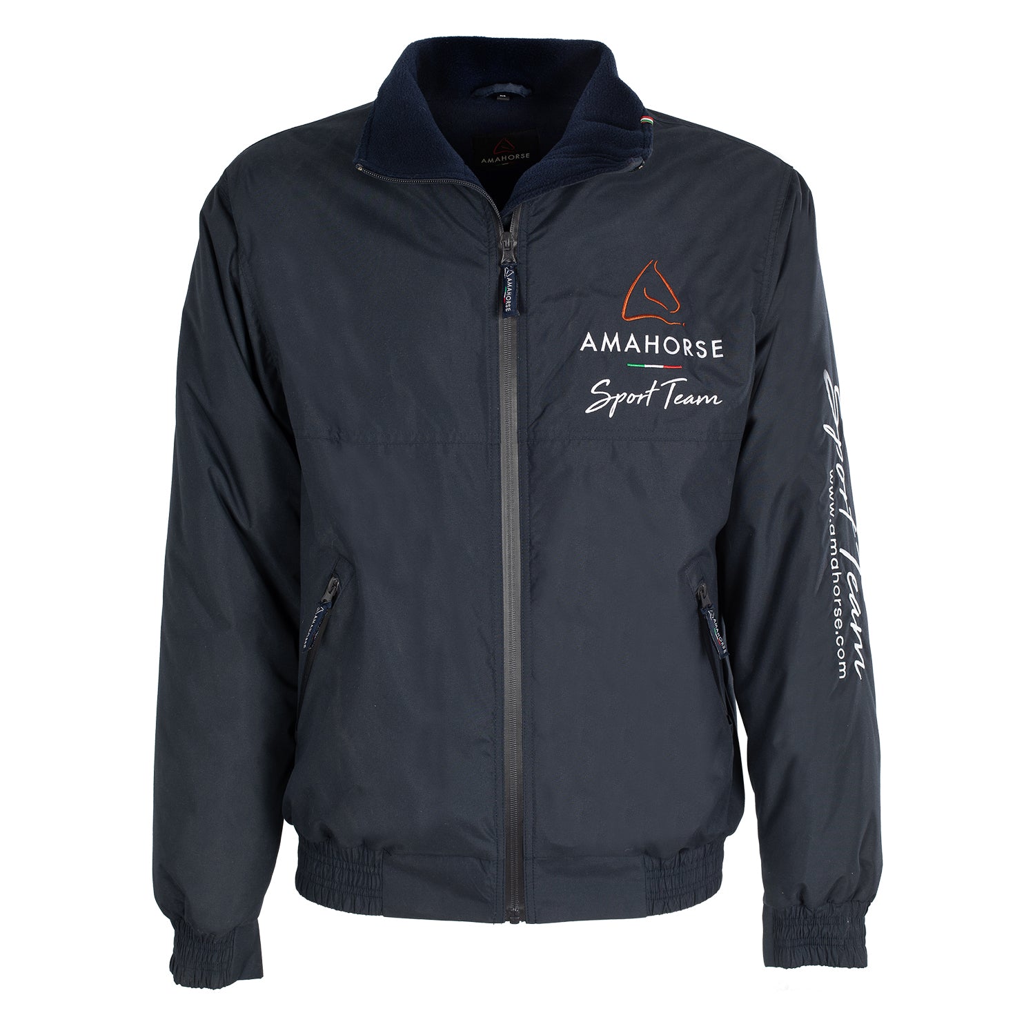 Umbria equitazione "bomber invernale modello ""amahorse sport team""" - neutra