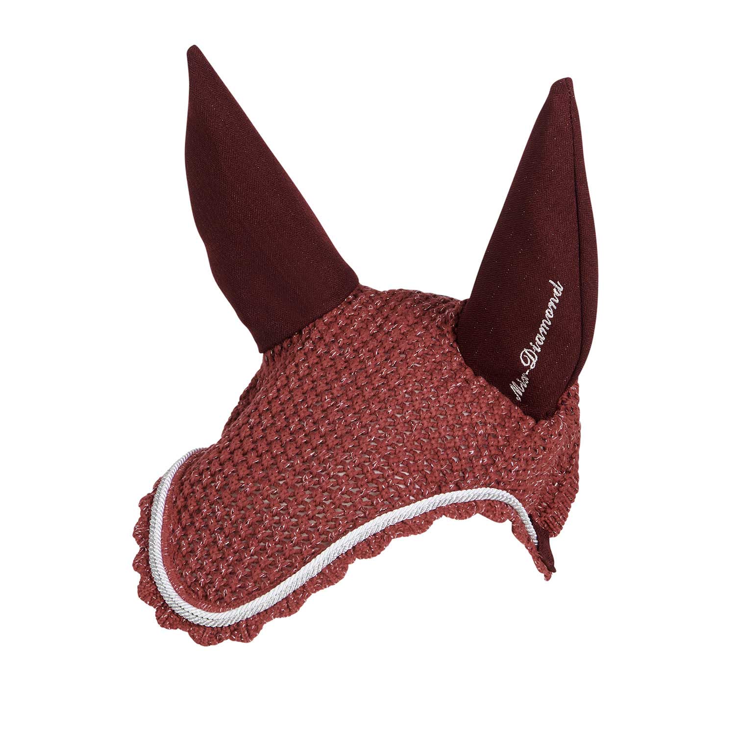 Equestro cuffietta diamond - Colore BURGUNDY