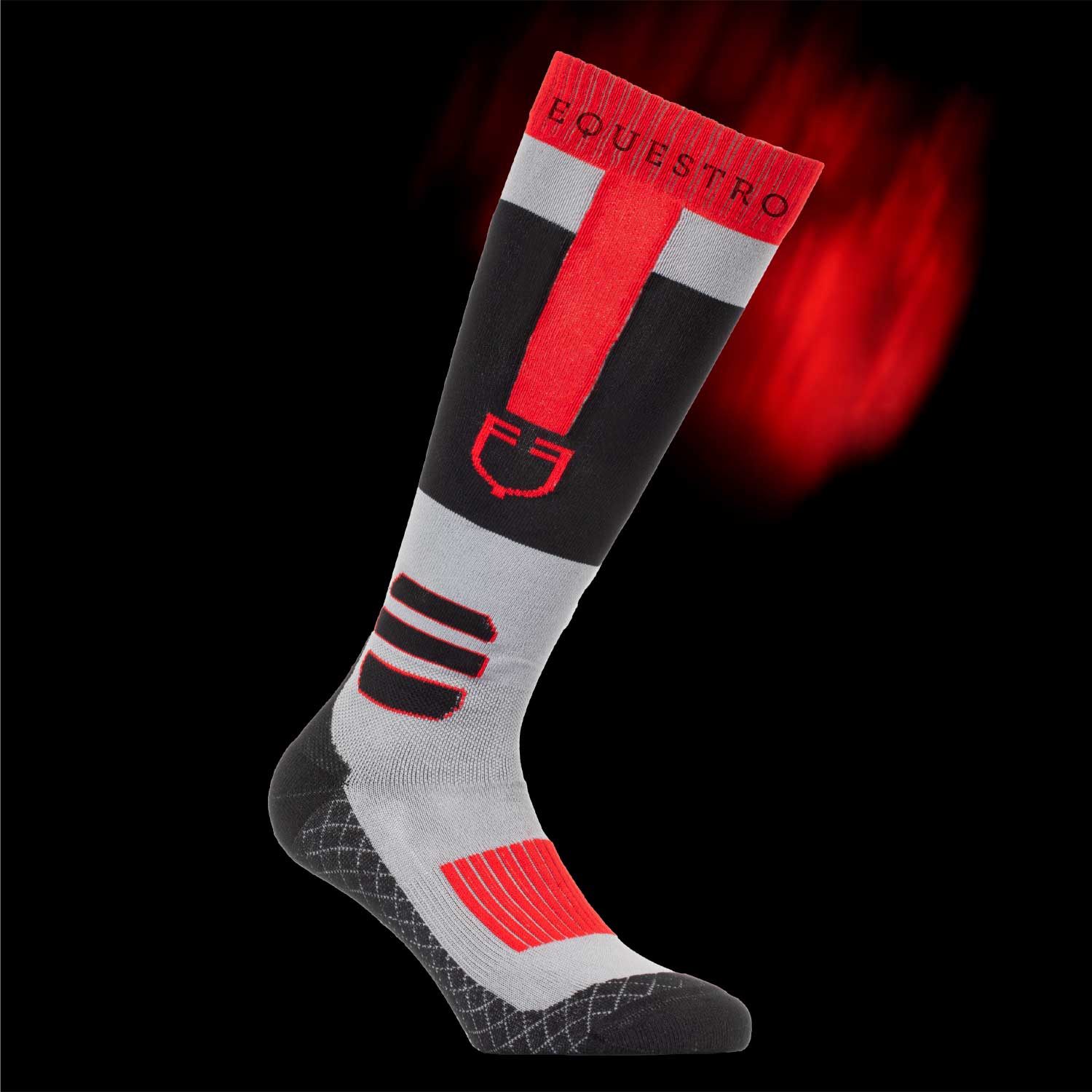 Equestro unisex technical socks - neutra