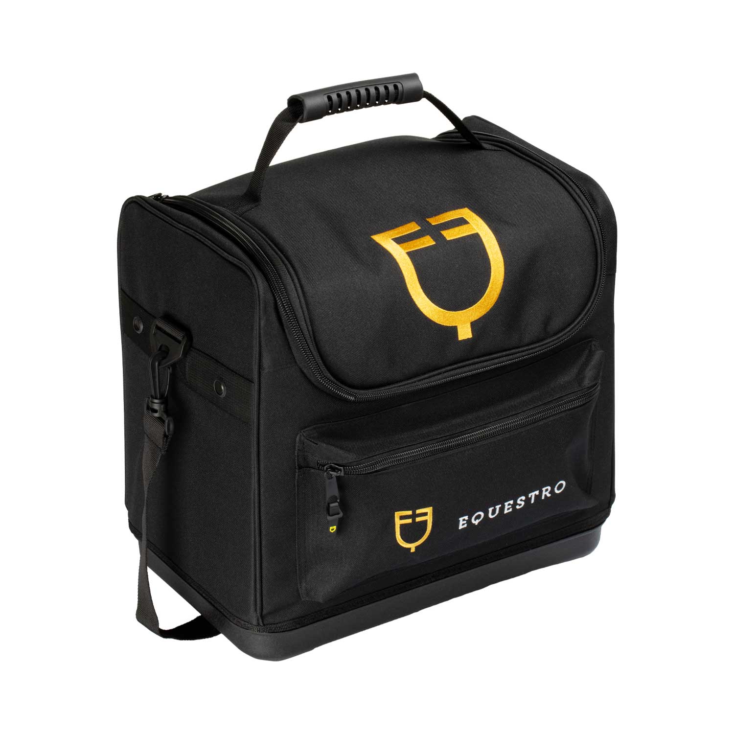 Equestro grooming bag with zip pocket - neutra