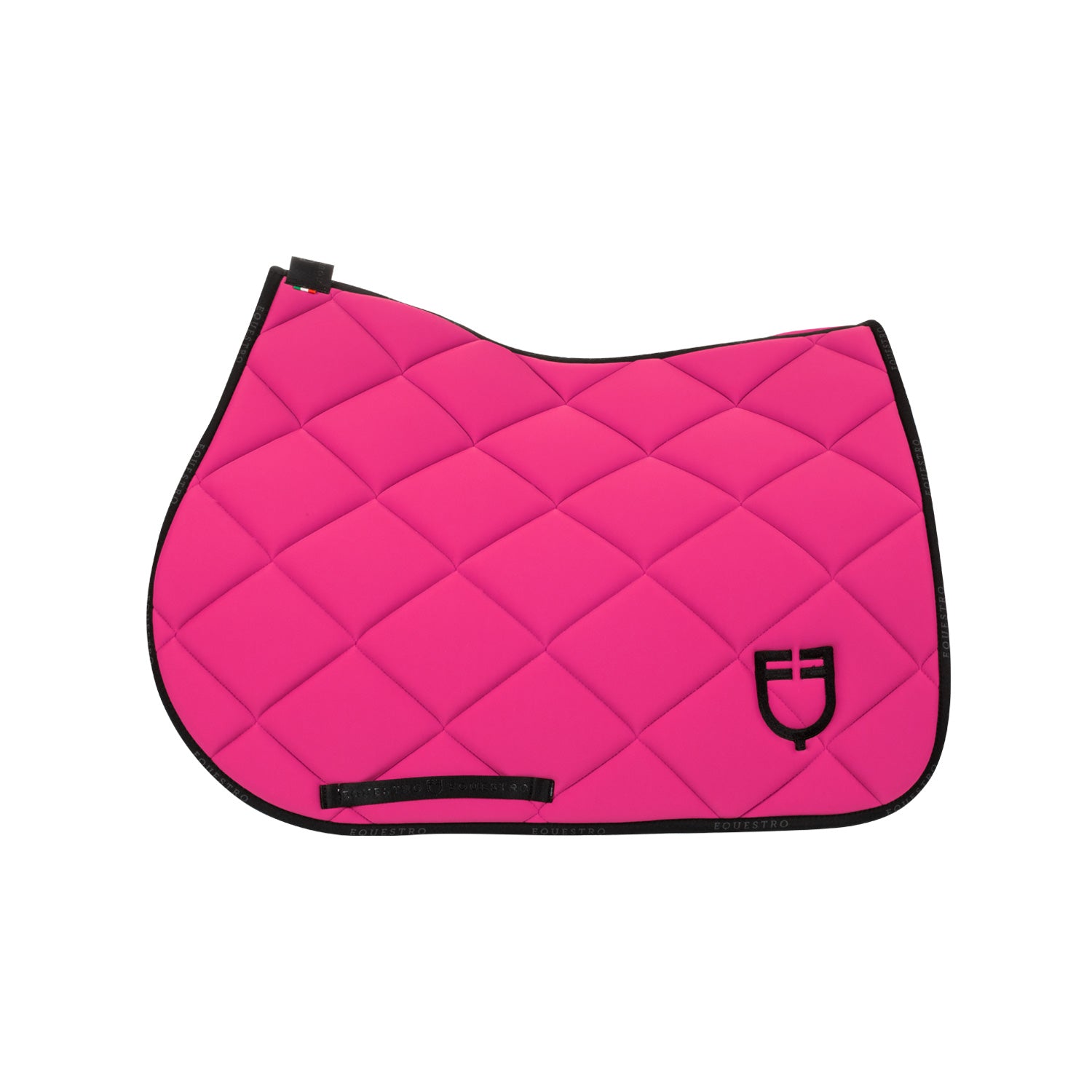 Equestro sottosella modello gp con logo - Colore FUCSIA/BLACK