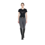 Equestro pantaloni equestro donna modello aria full grip - Colore ASPHALT (19-0201)