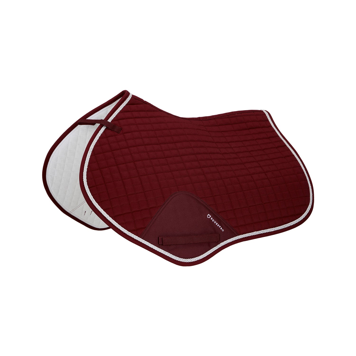 Equestro sottosella jumping sagomato - Colore BURGUNDY