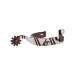 Metalab speroni da reining con bordino decorato motivo reiner donna - neutra