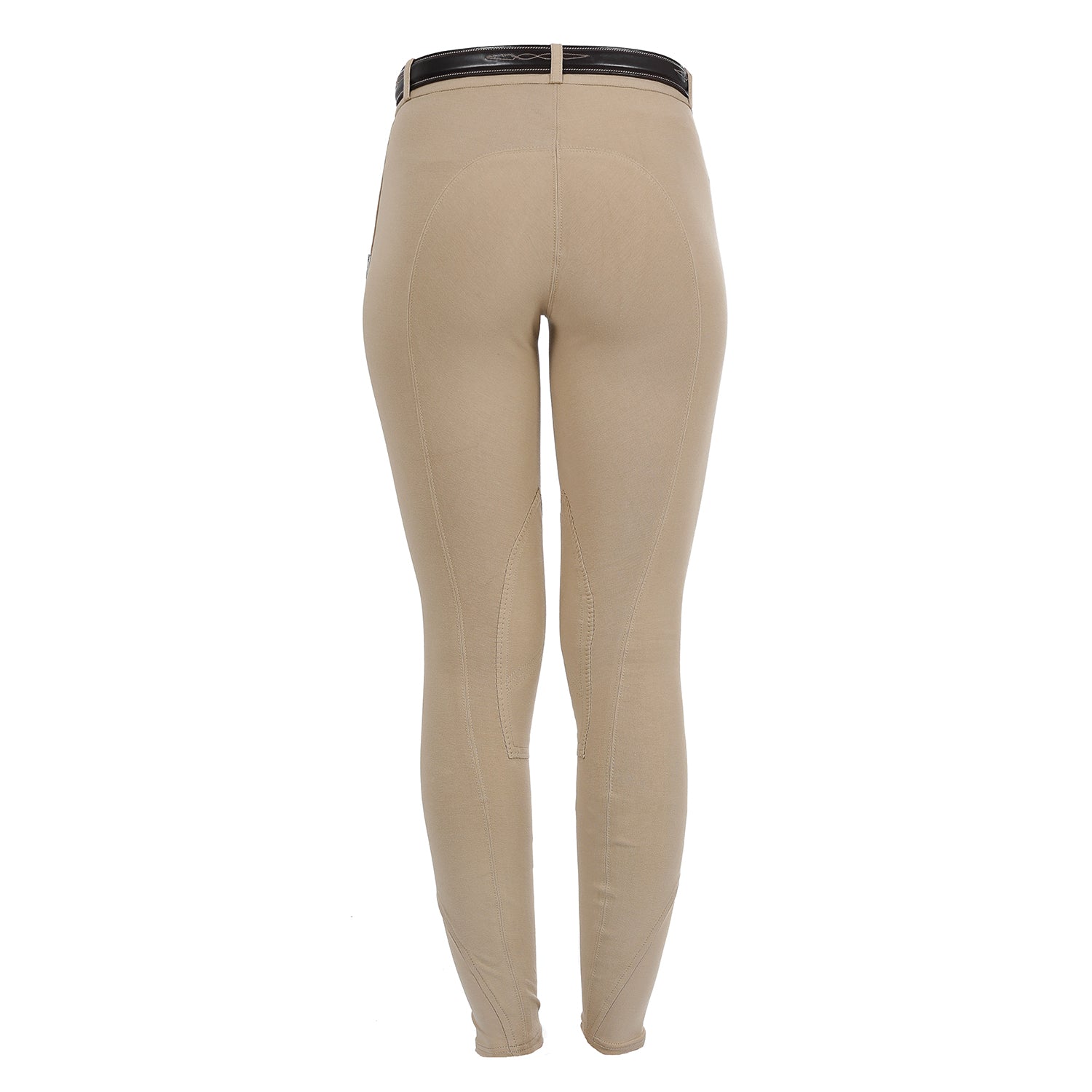 Equestro Pantaloni Donna Modello Selene in Cotone Elasticizzato