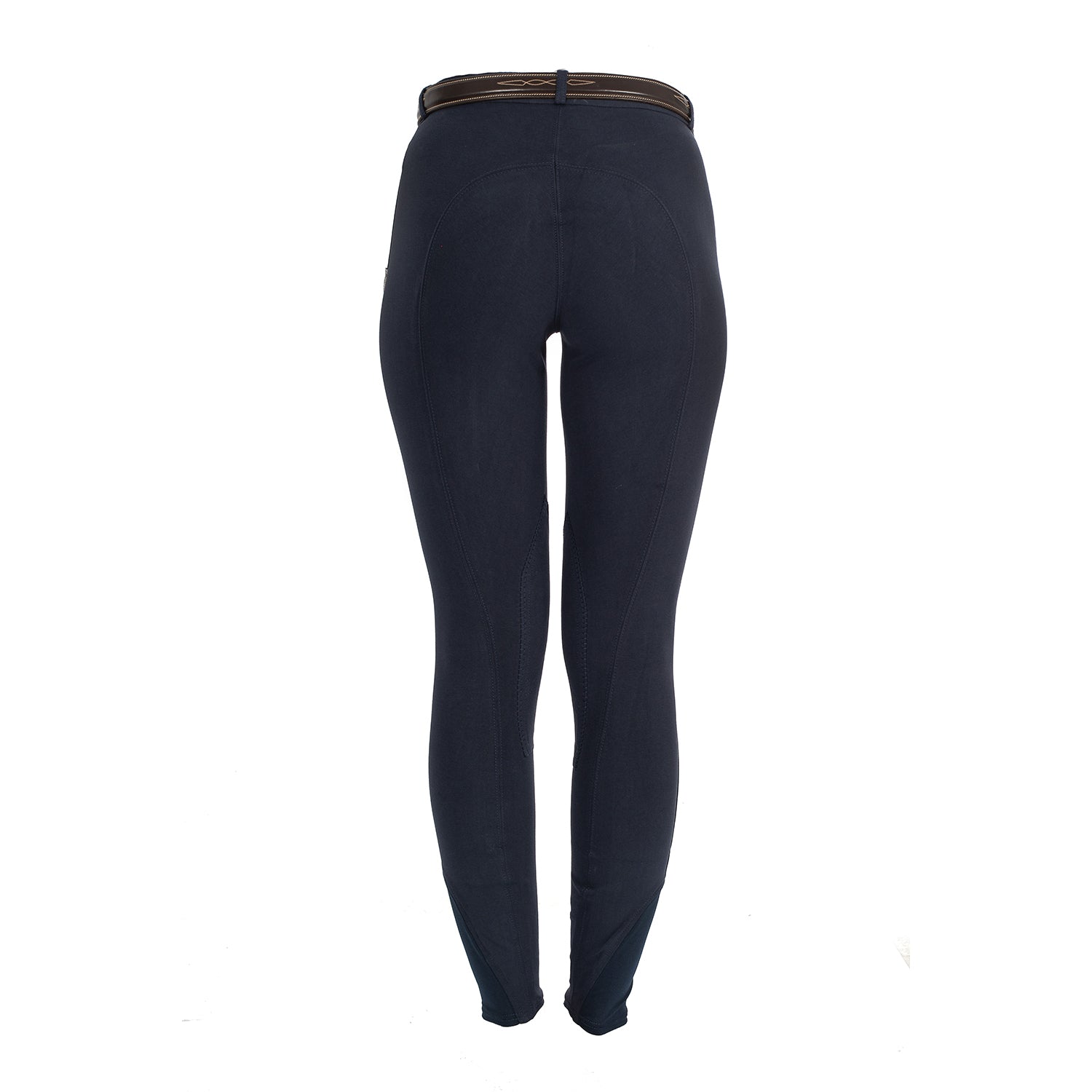 Equestro Pantaloni Donna Modello Selene in Cotone Elasticizzato